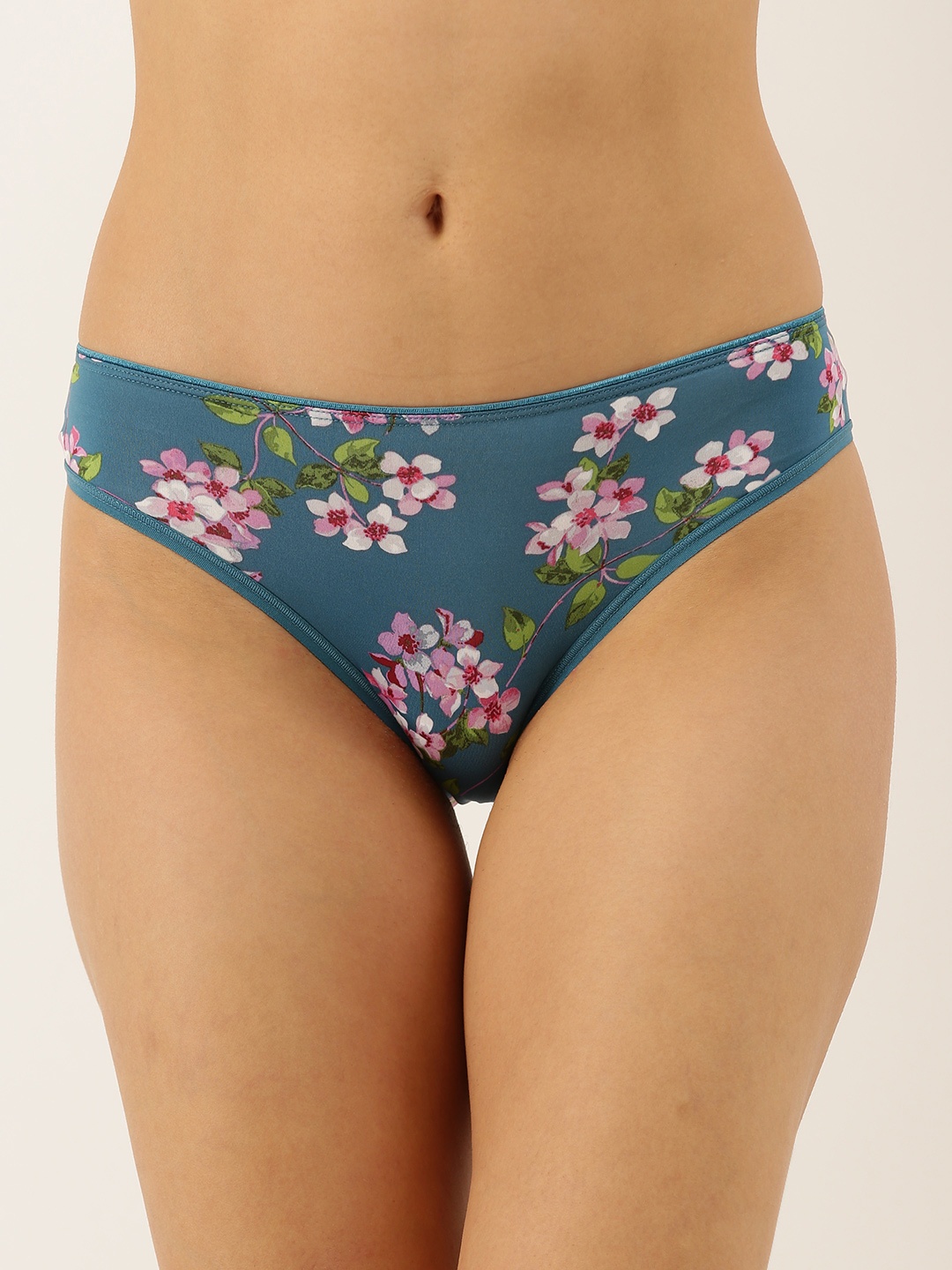 

Enamor Low Waist Co-Ordinate Bikini Panty P000, Blue