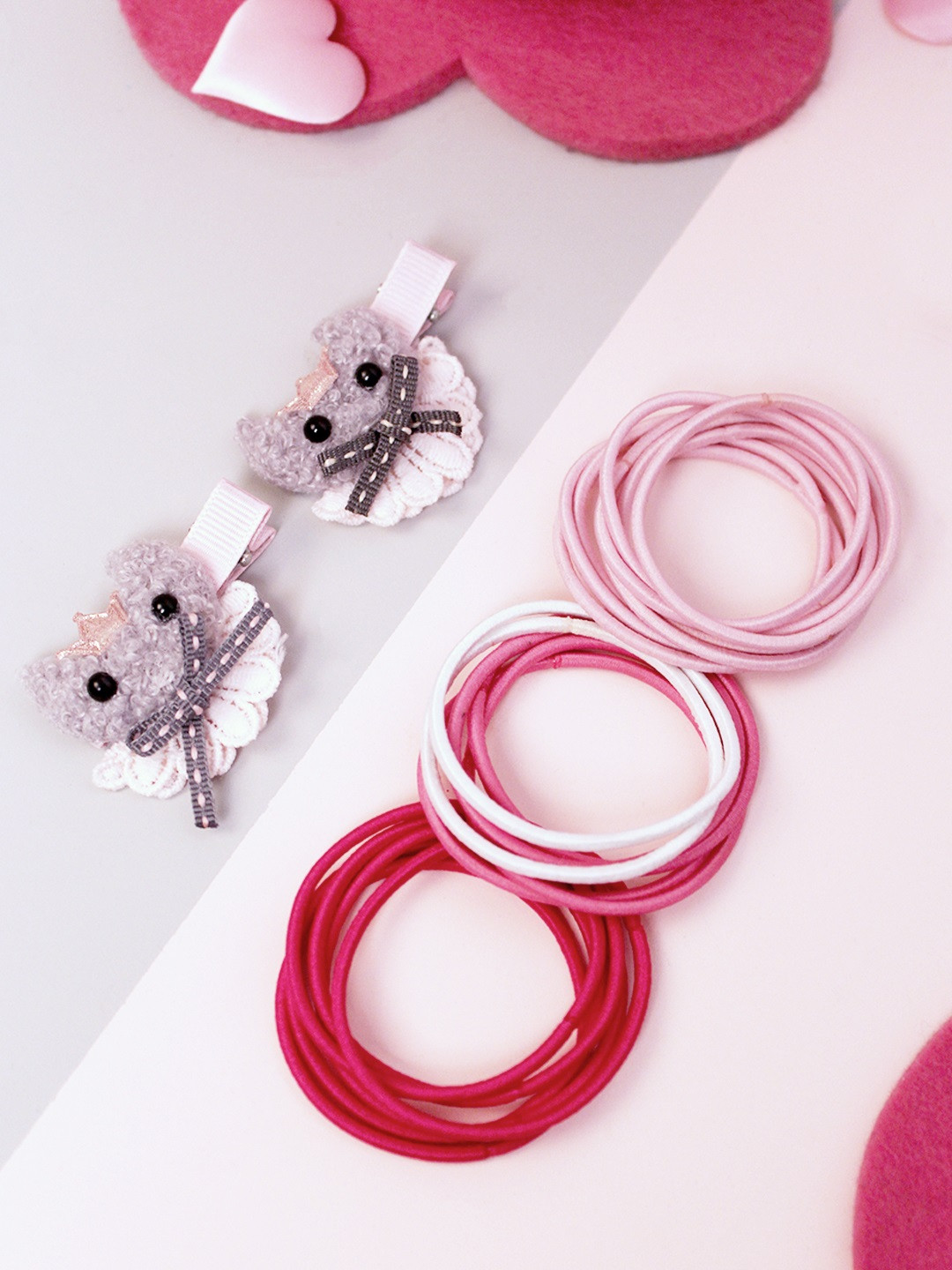 

lil' star Girls Multicolored Hair Accessory Set, Pink