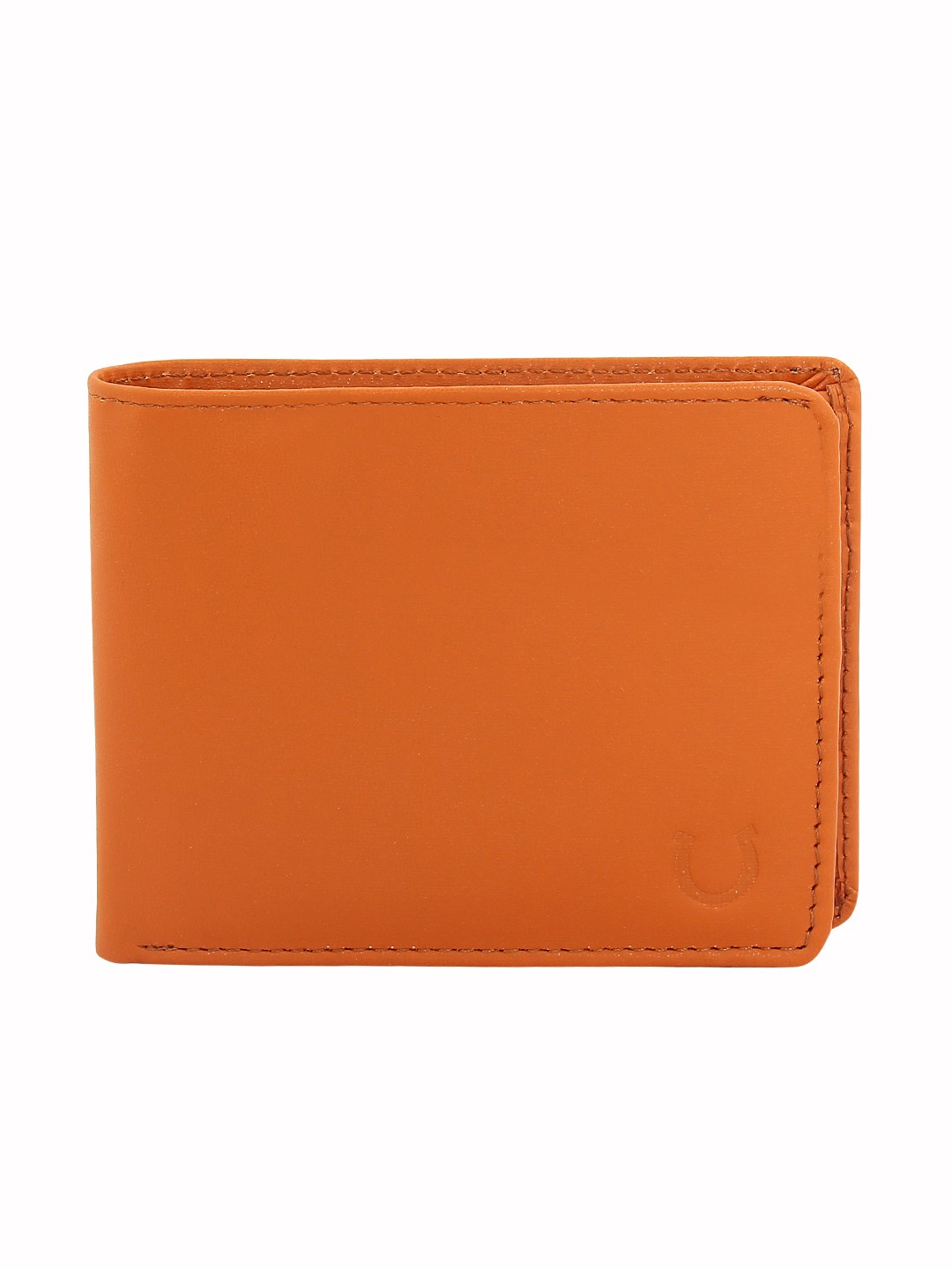 

Blacksmith Men Orange Solid Two Fold Wallet