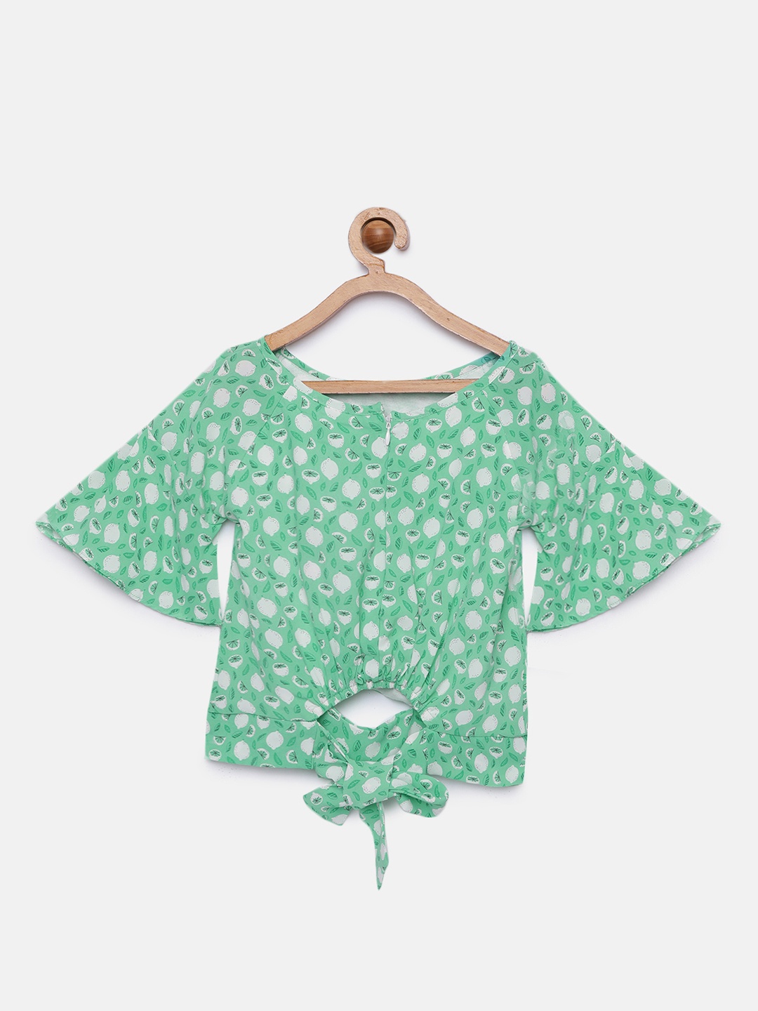 

Tiny Girl Girls Green Printed Top