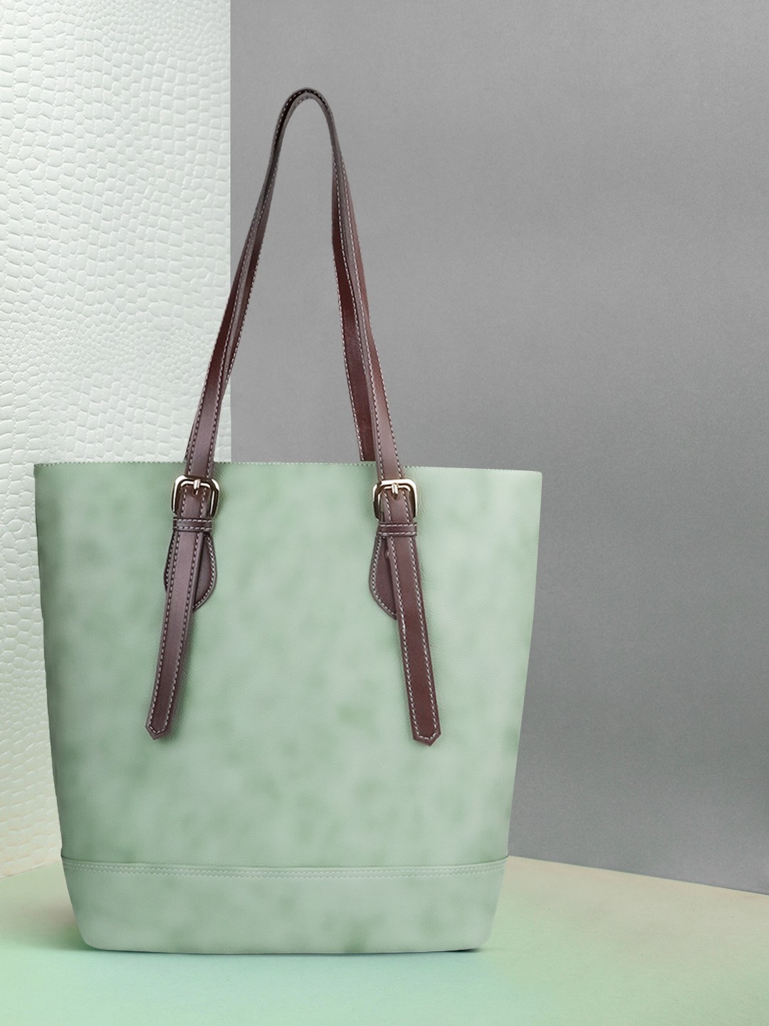 

LEGAL BRIBE Green Solid Shoulder Bag