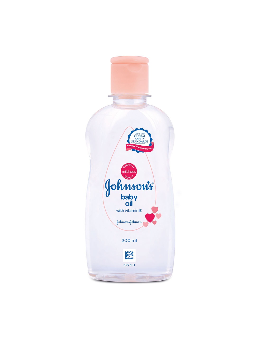 

Johnsons Baby Oil with Vitamin E - 200 ml, Transparent