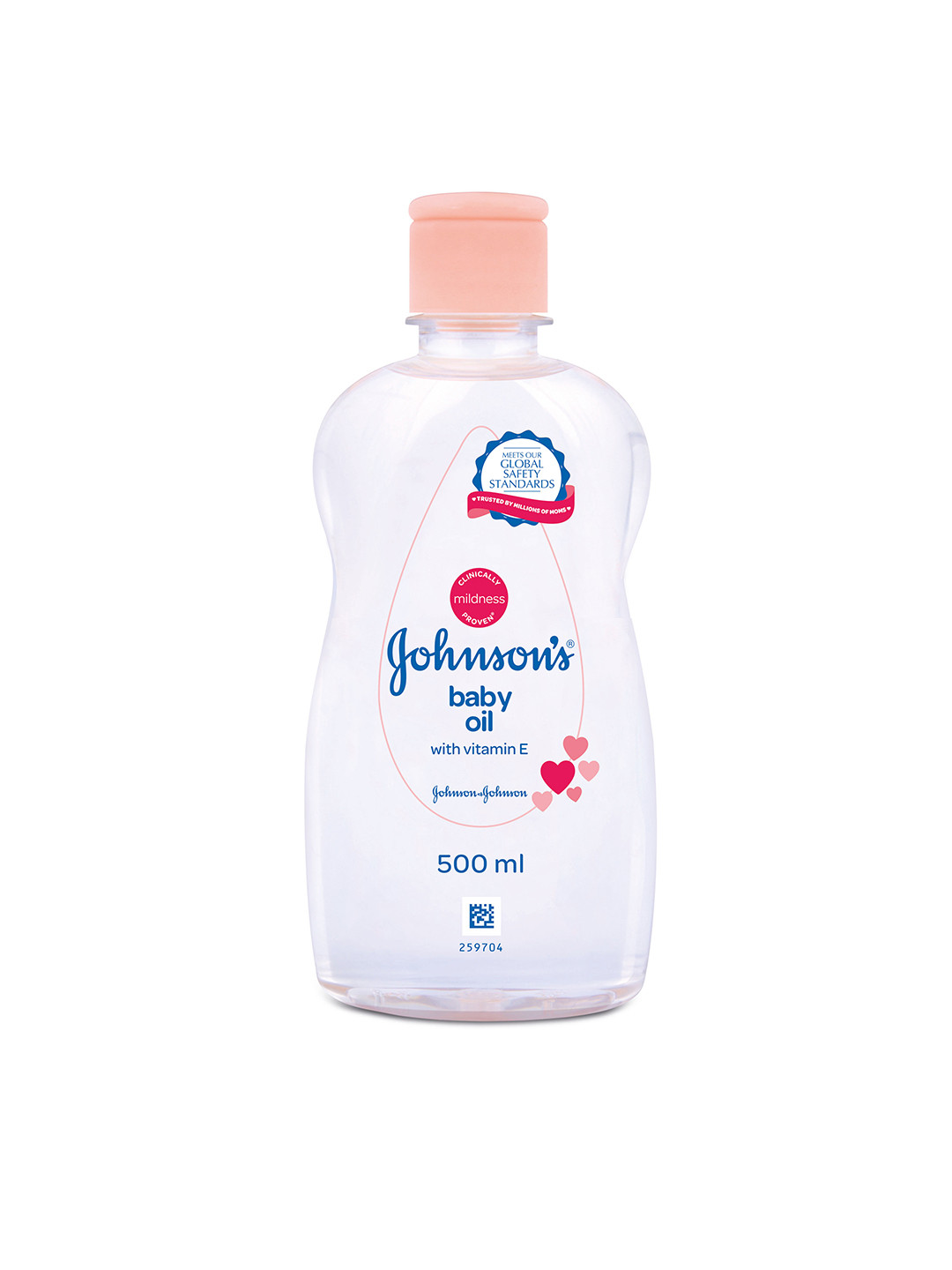 

Johnsons Baby Oil with Vitamin E - 500 ml, White