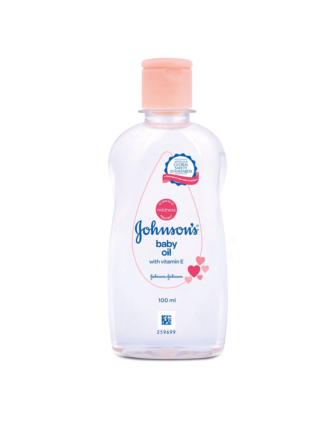 

Johnsons Baby Oil with Vitamin E - 100 ml, White