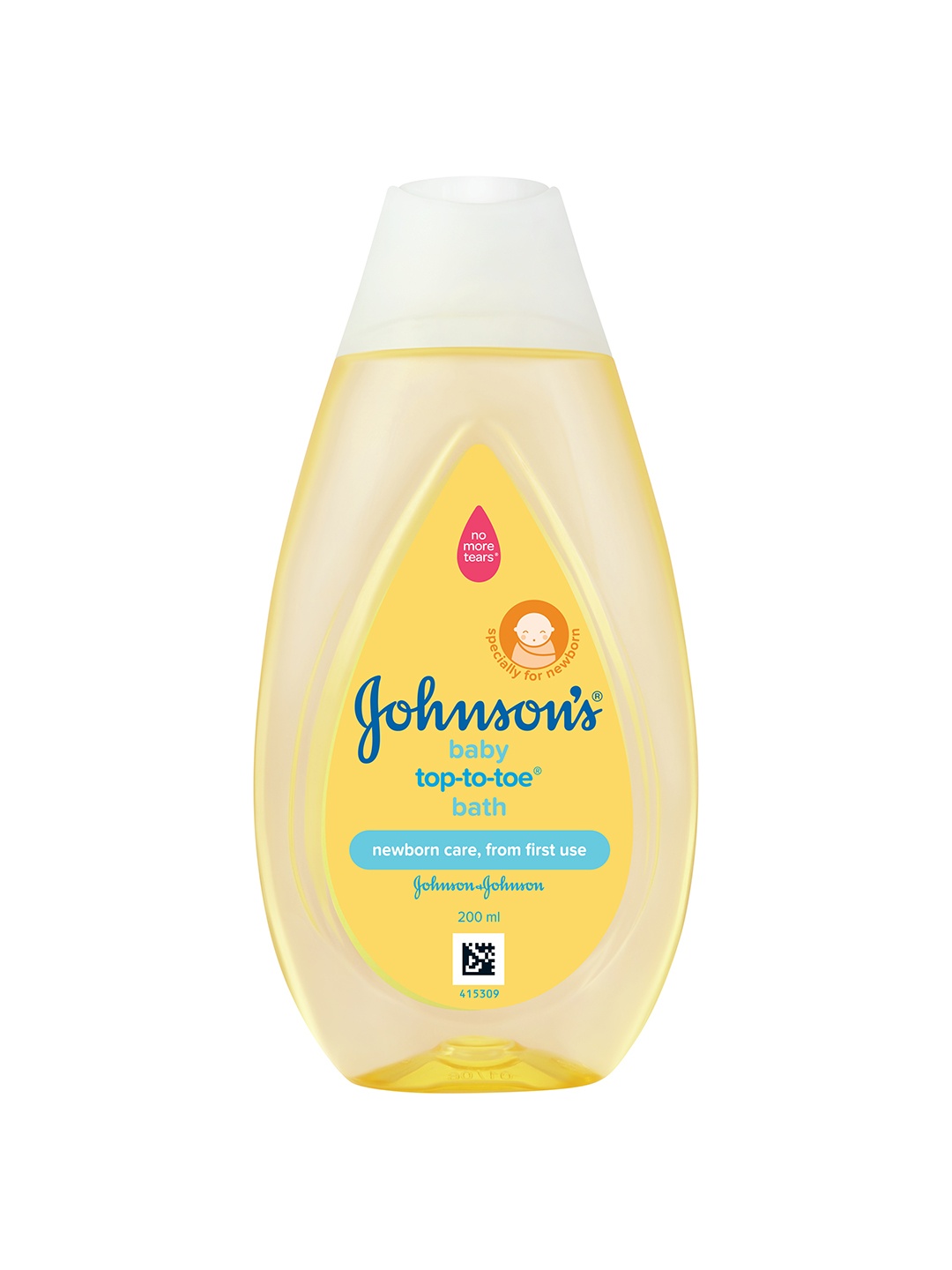 

Johnsons Baby Top to Toe Bath Wash - 200 ml, Yellow
