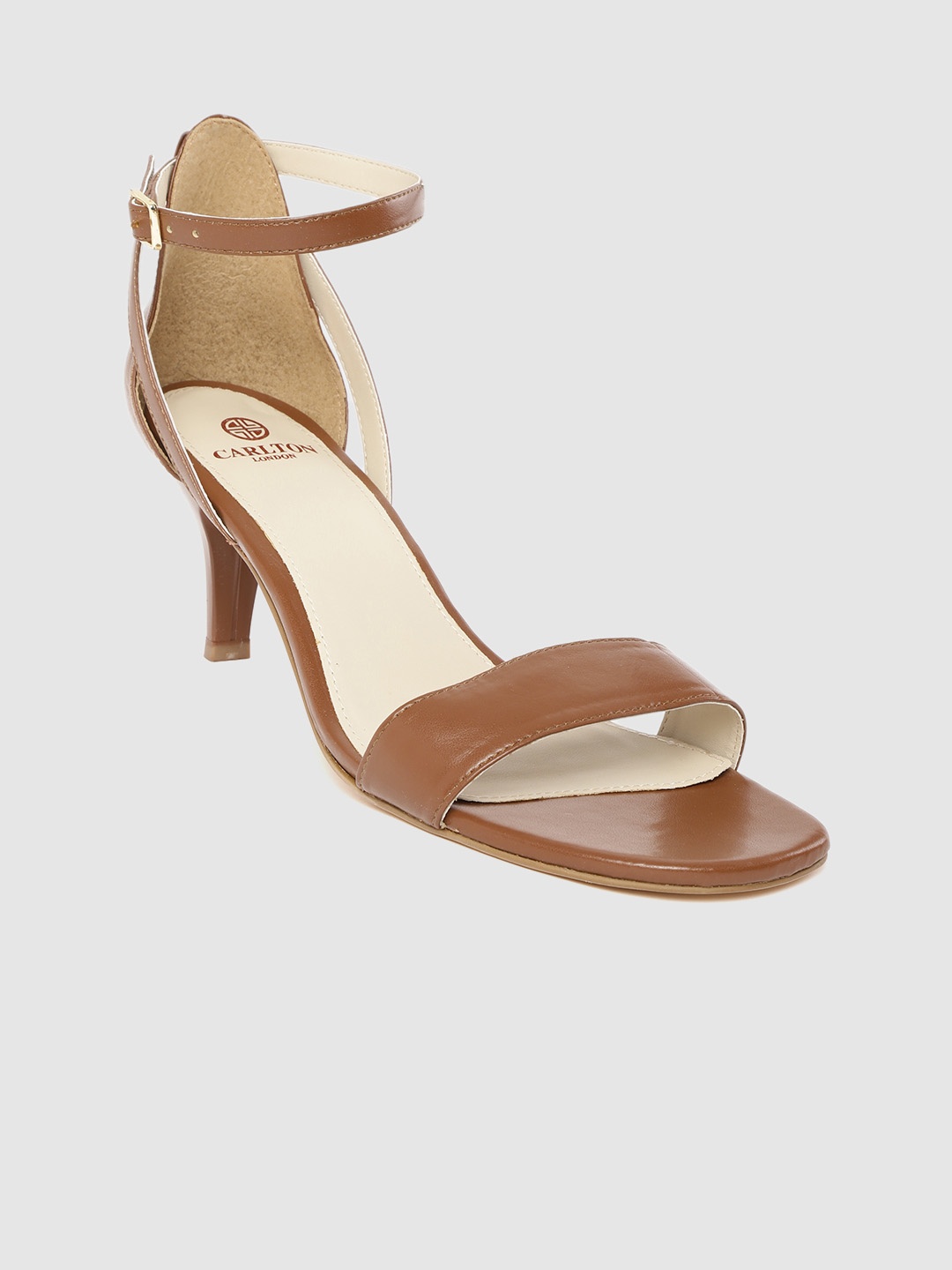 

Carlton London Women Brown Solid Mid-Top Heels