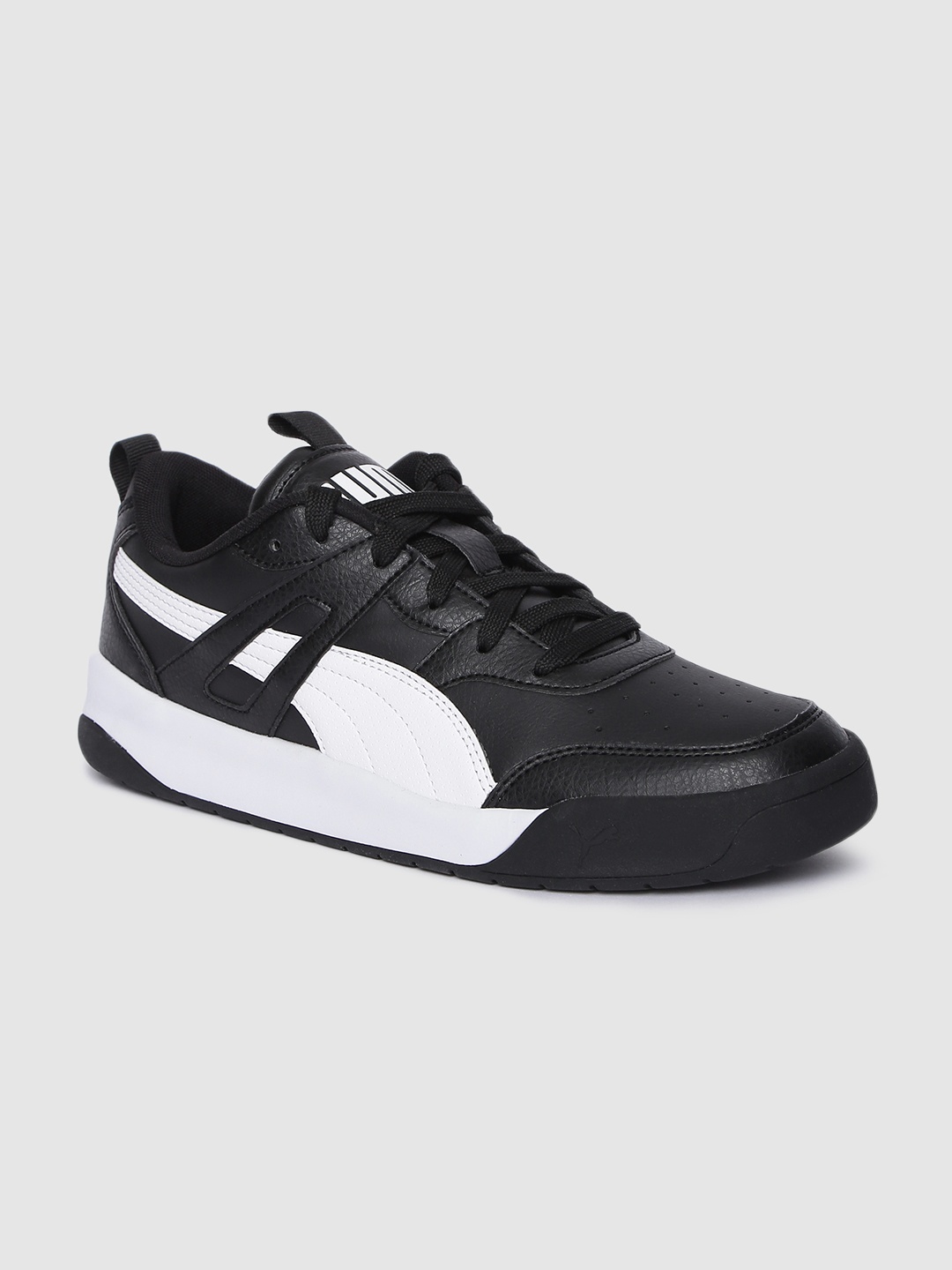 

Puma Unisex Black & White Colourblocked Backcourt Sneakers