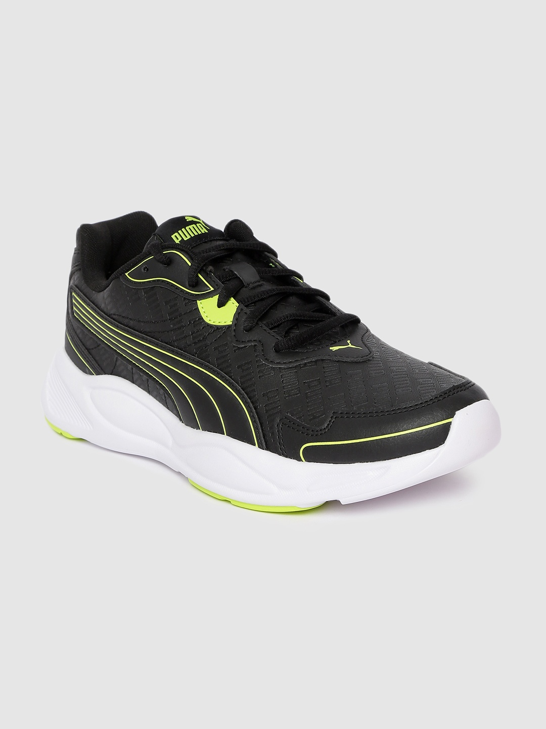 

Puma Unisex Black 90s Runner Nu Wave Sig Sneakers