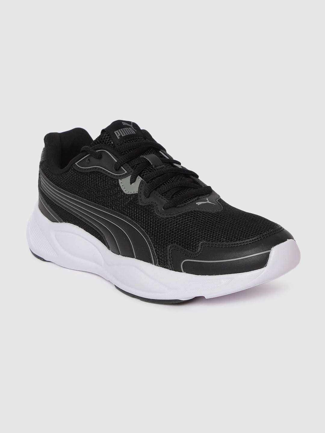 

Puma Unisex Black 90s Runner Nu Wave Sneakers