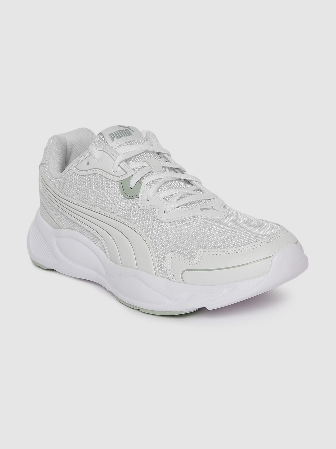 

Puma Unisex White 90s Runner Nu Wave Sneakers