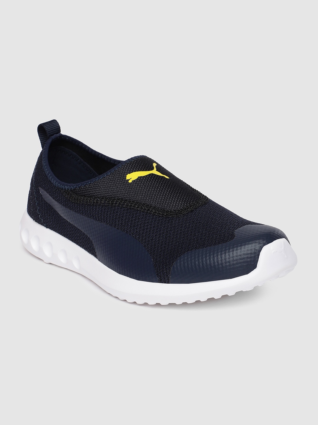 

Puma Men Navy Blue Concave Slip-On Running Shoes