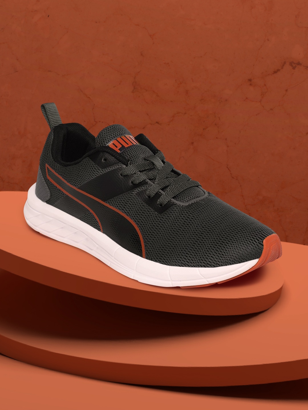 

Puma Men Grey Meteor NU Running Shoes