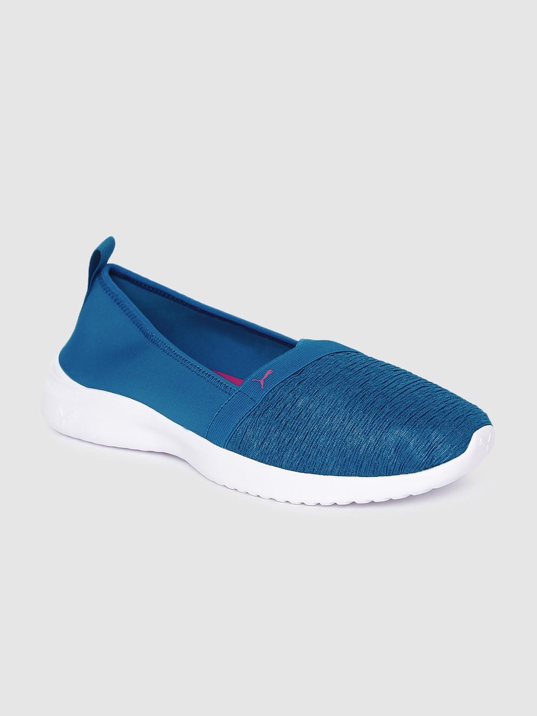 

Puma Women Blue Mesh Adelina Walking Shoes