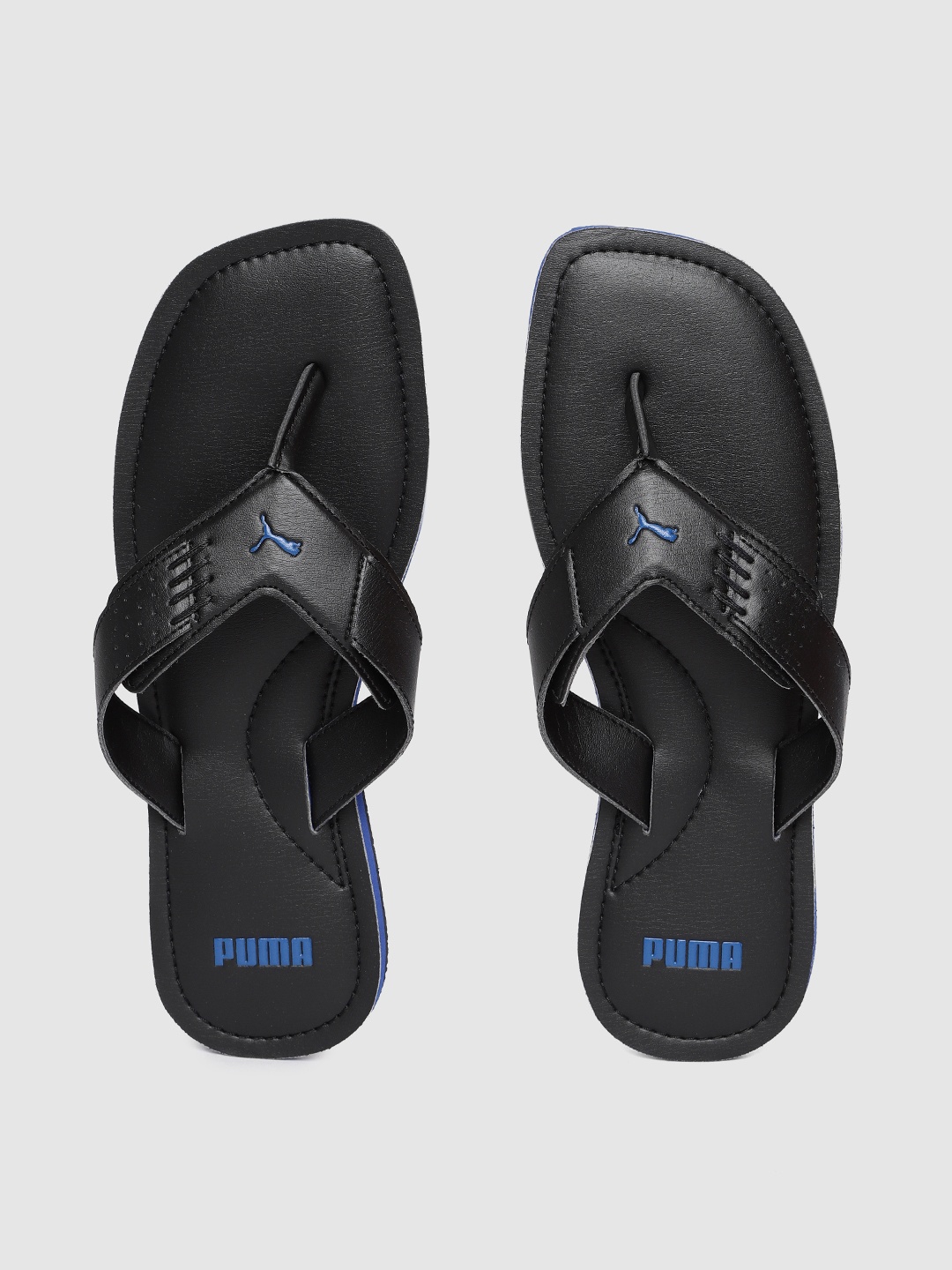 

Puma Men Black Solid Caper V2 Thong Flip-Flops