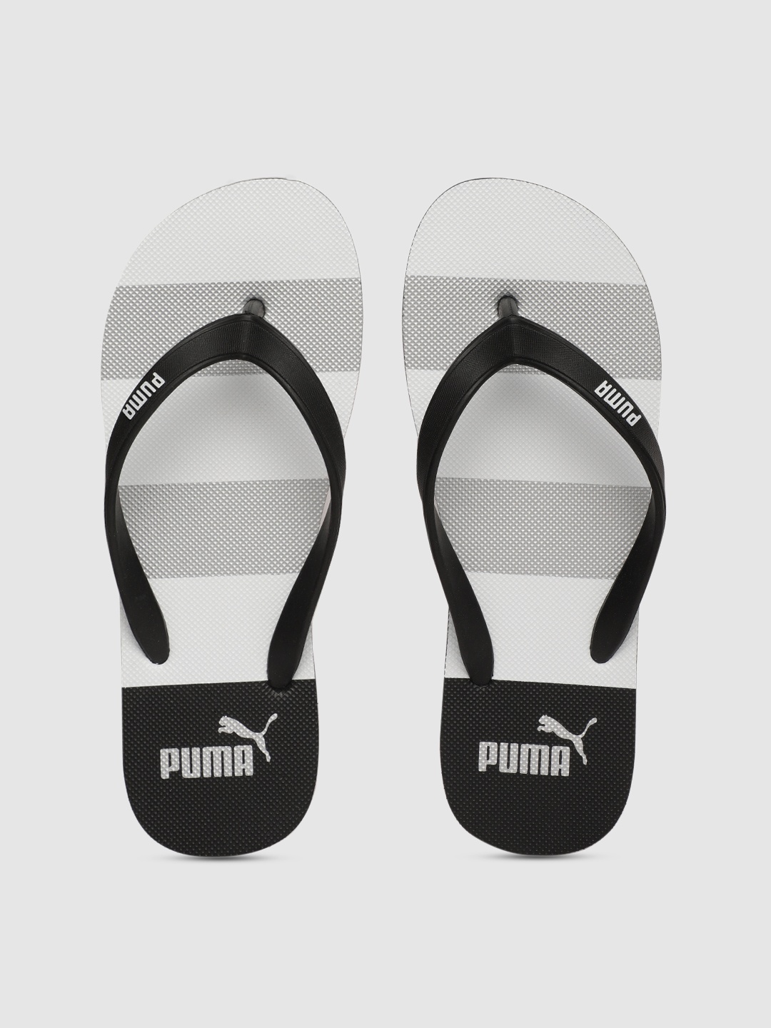 

Puma Men Black Printed Neon 4 Thong Flip-Flops