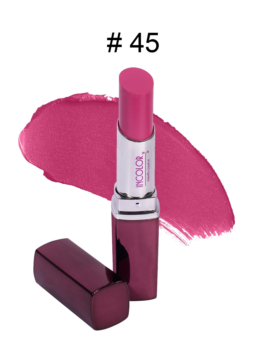 

INCOLOR Metallic Lipstick Pink 45 - 3.7 g