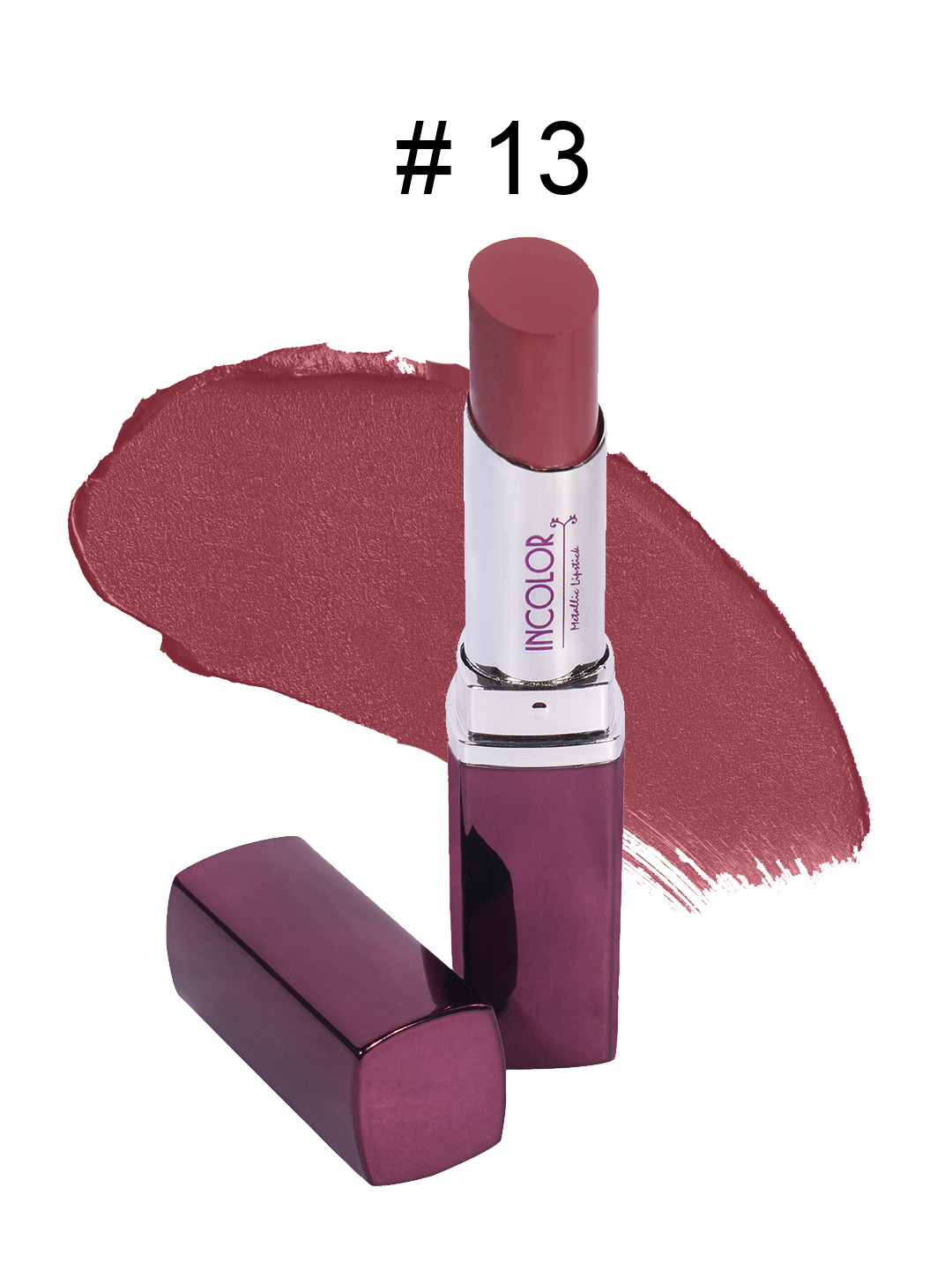 

INCOLOR Metallic Lipstick Brown 13 - 3.7 g