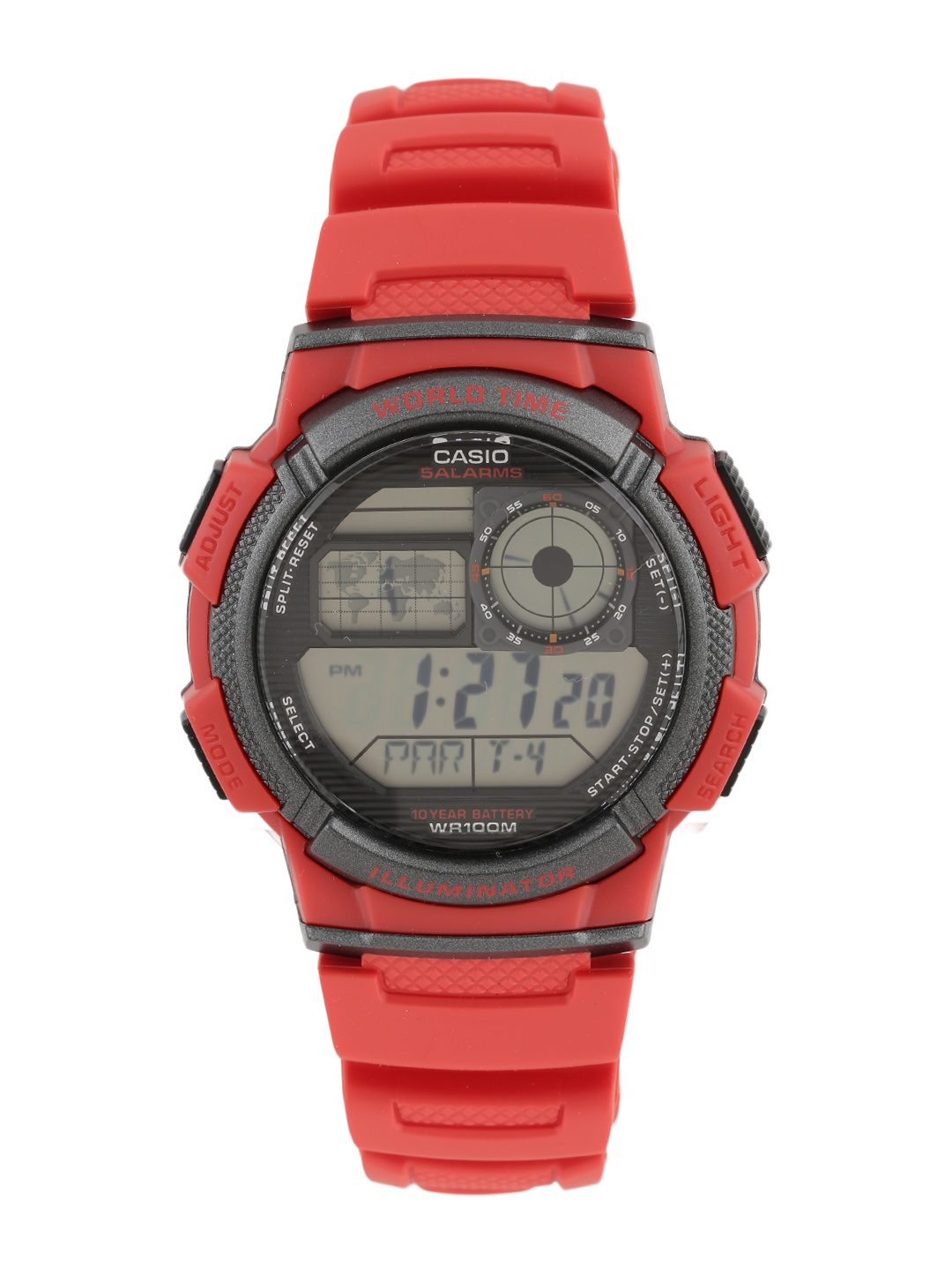 

Casio Youth Digital Men Red Digital watch D120 AE-1000W-4AVDF