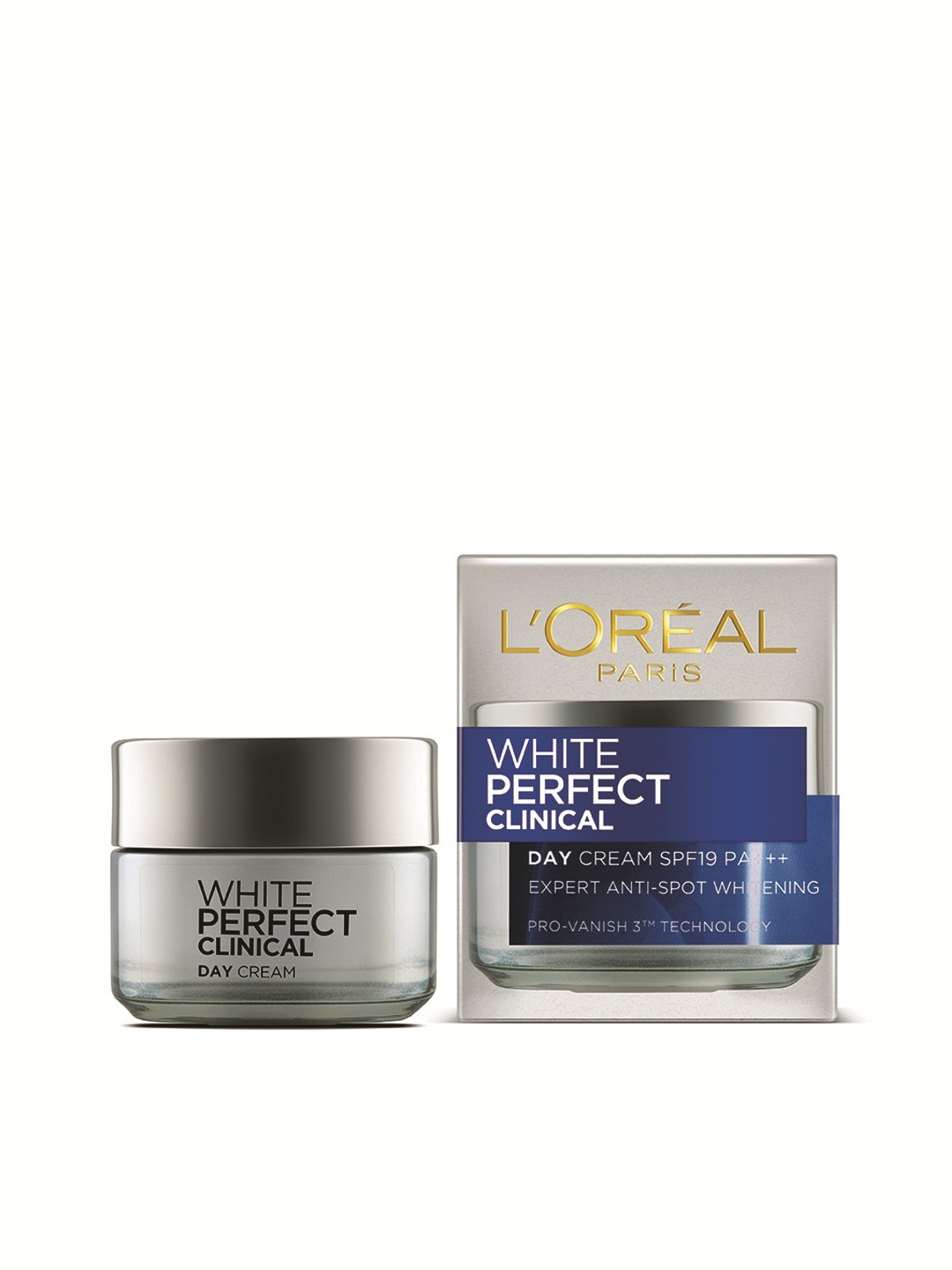 

LOreal Paris White Perfect Clinical Day Cream with SPF19 PA+++ 50ml, Blue