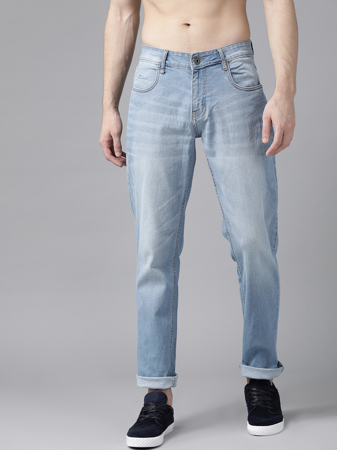 

Roadster Men Blue Slim Fit Mid-Rise Clean Look Stretchable Jeans