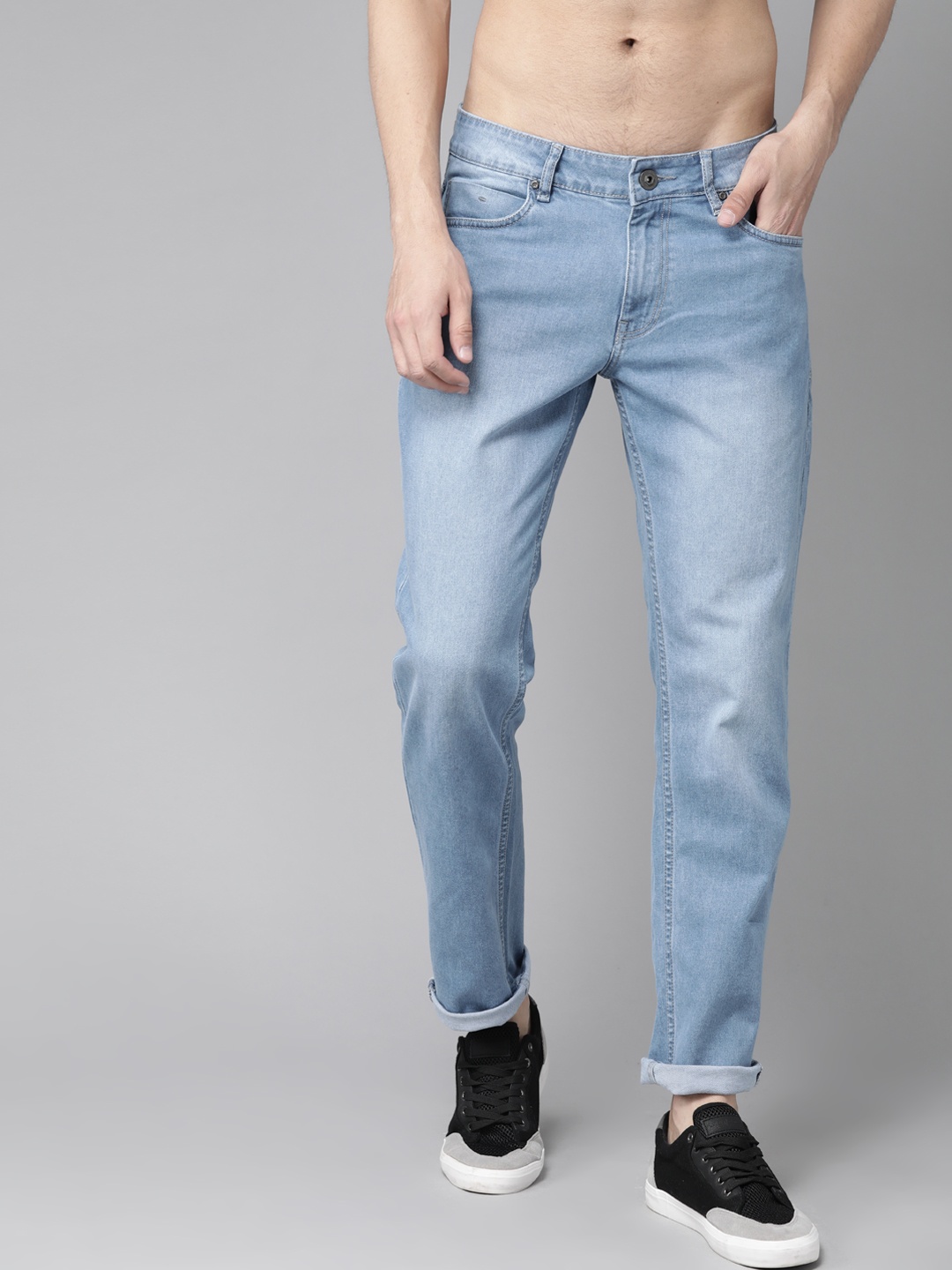 

Roadster Men Blue Slim Fit Low-Rise Clean Look Jeans
