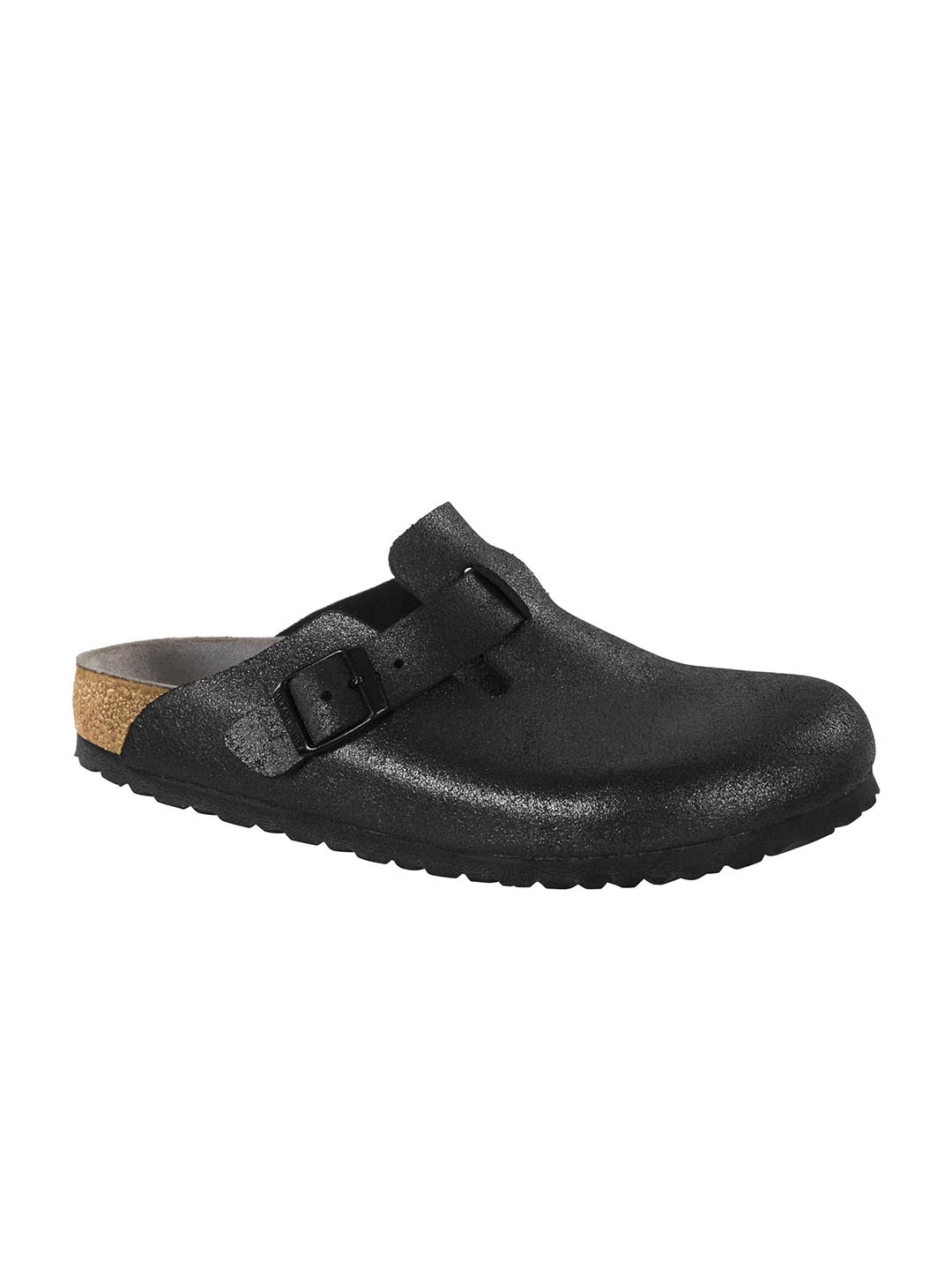 

Birkenstock Milano Unisex White Regular Width Boston Clogs, Black