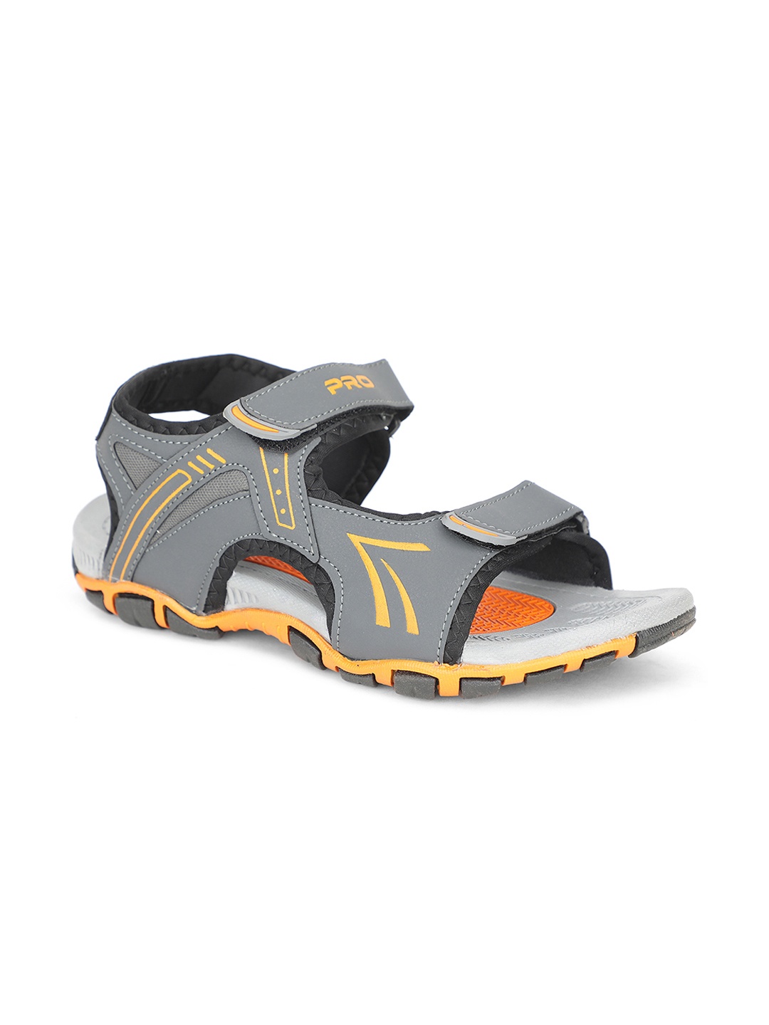 

Khadims Men Grey Sandals