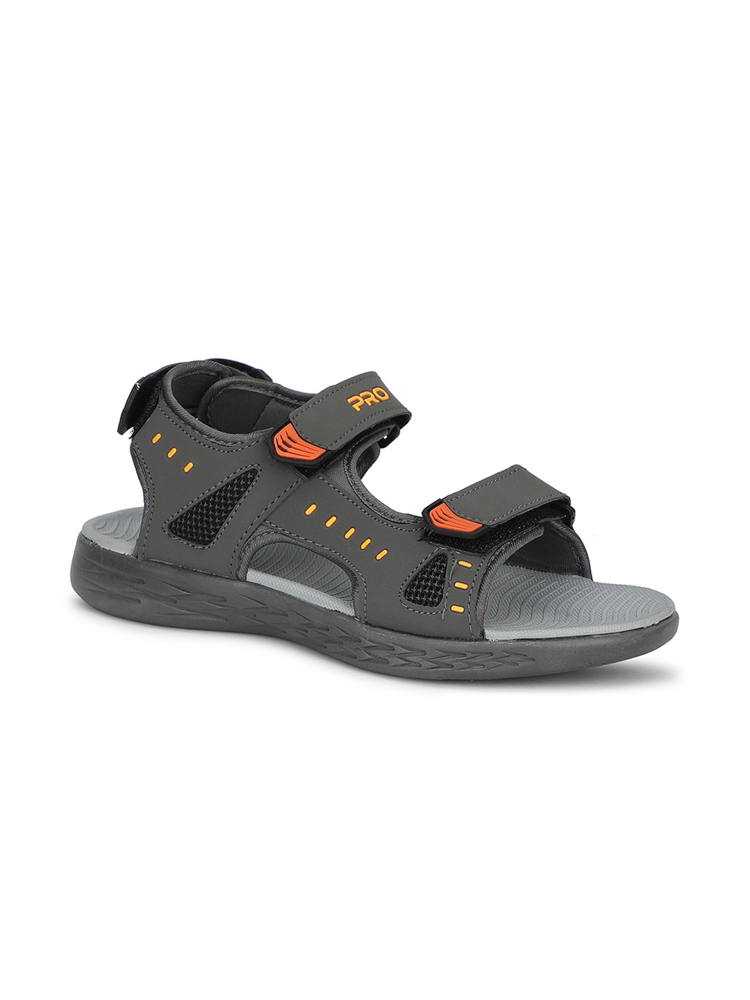 

Khadims Men Grey Comfort Sandals