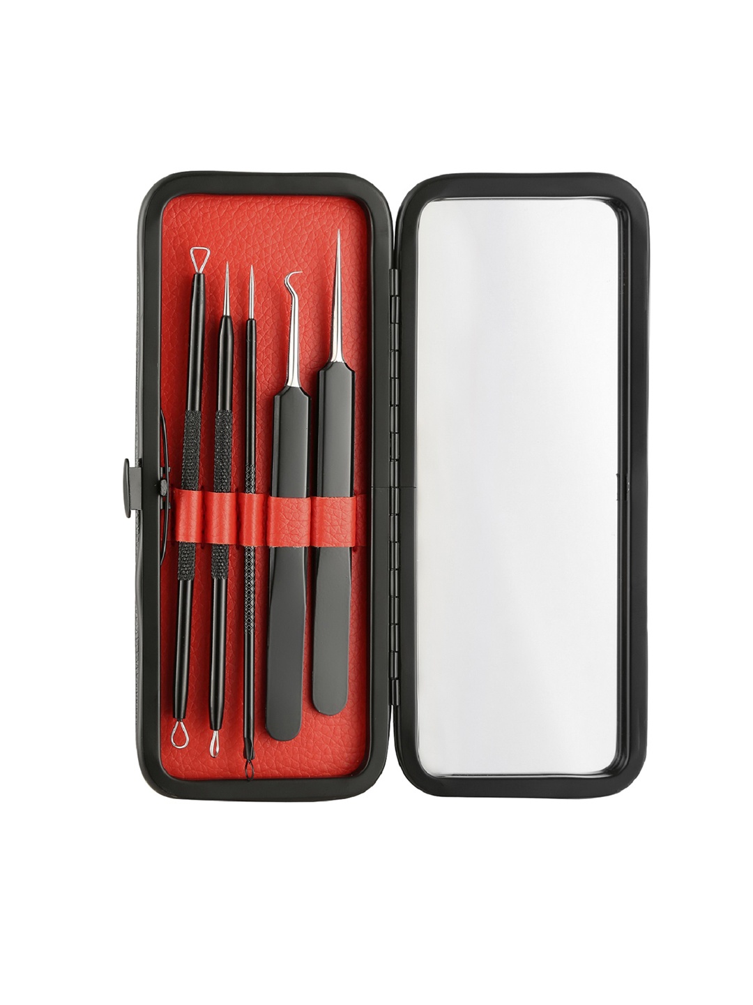 

Beaute Secrets Anti-Slid Handle Blackhead Remover Tools Kit, Black