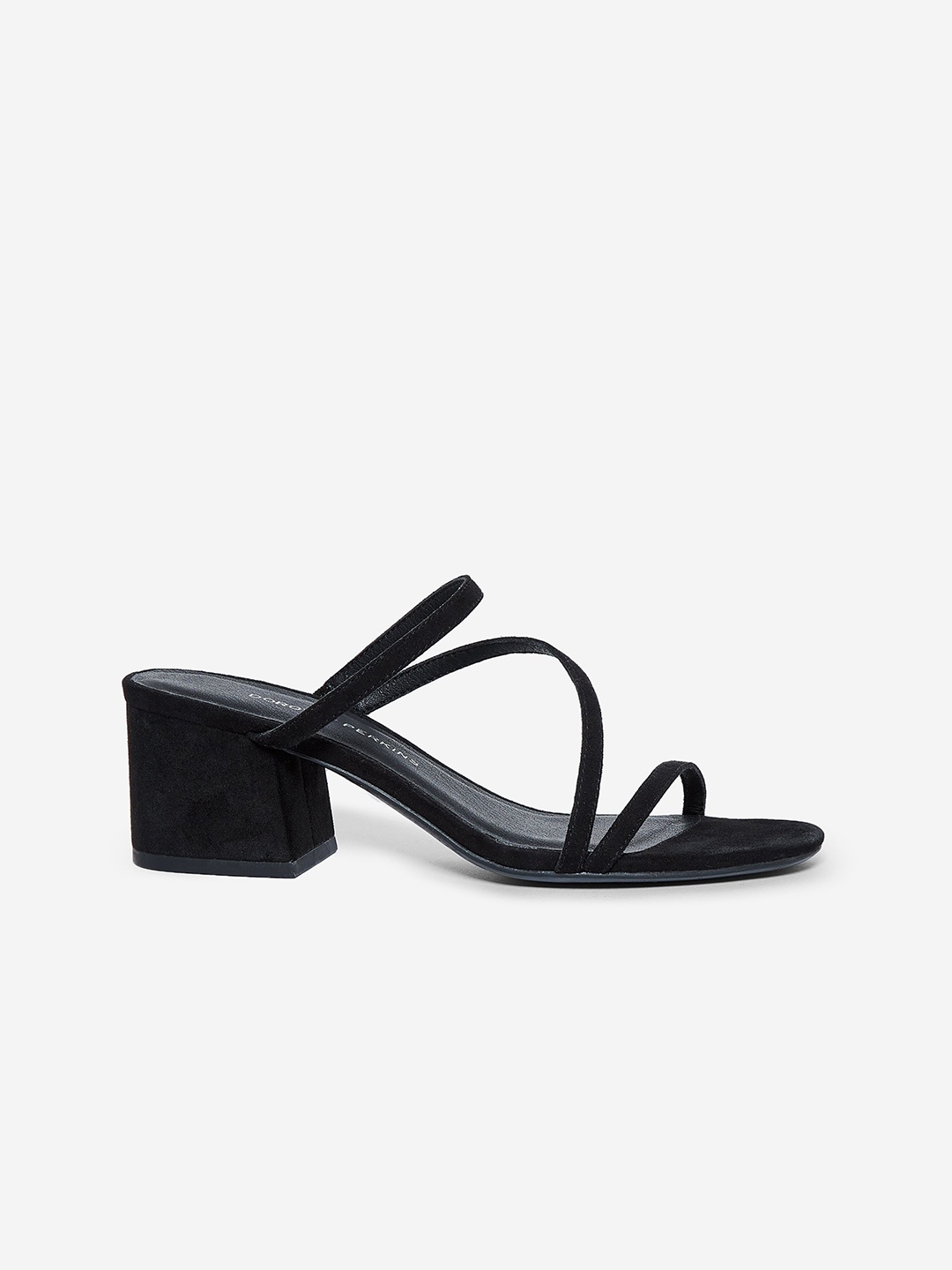 

DOROTHY PERKINS Women Black Solid Strappy Block Heels