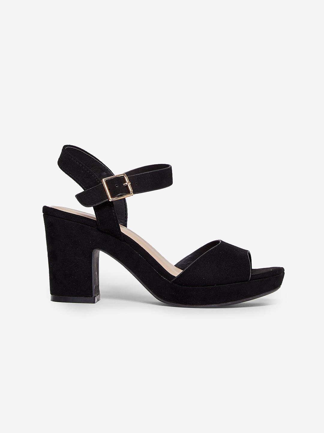 

DOROTHY PERKINS Women Black Solid Block Heels