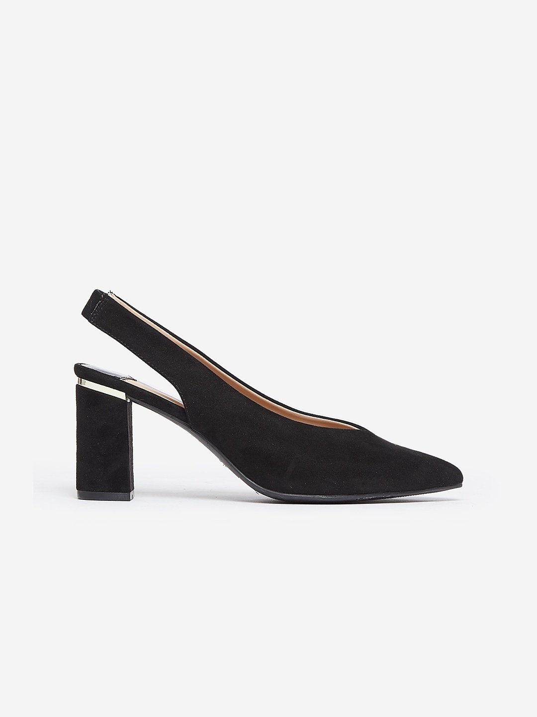 

DOROTHY PERKINS Women Black Solid Wide Fit Block Heels