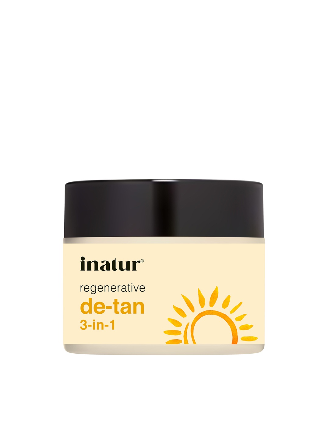 

Inatur DeTan 3 in 1 Cleanser Exfoliator Mask 200 g, Yellow