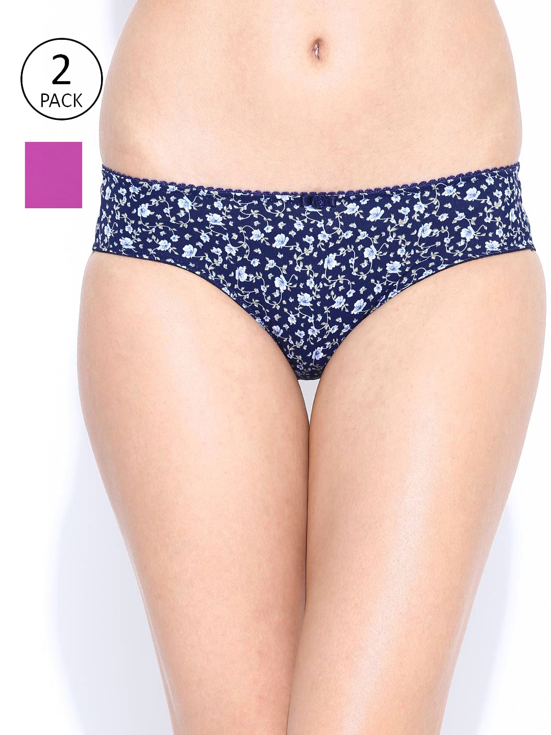 

Amante Women Pack of 2 Briefs, Purple