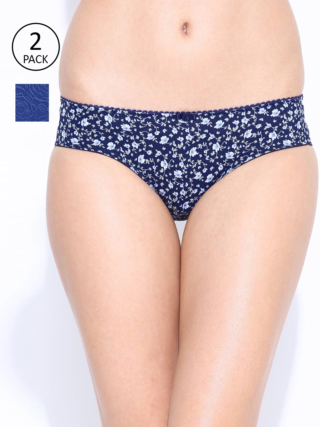 

Amante Women Pack of 2 Briefs, Blue