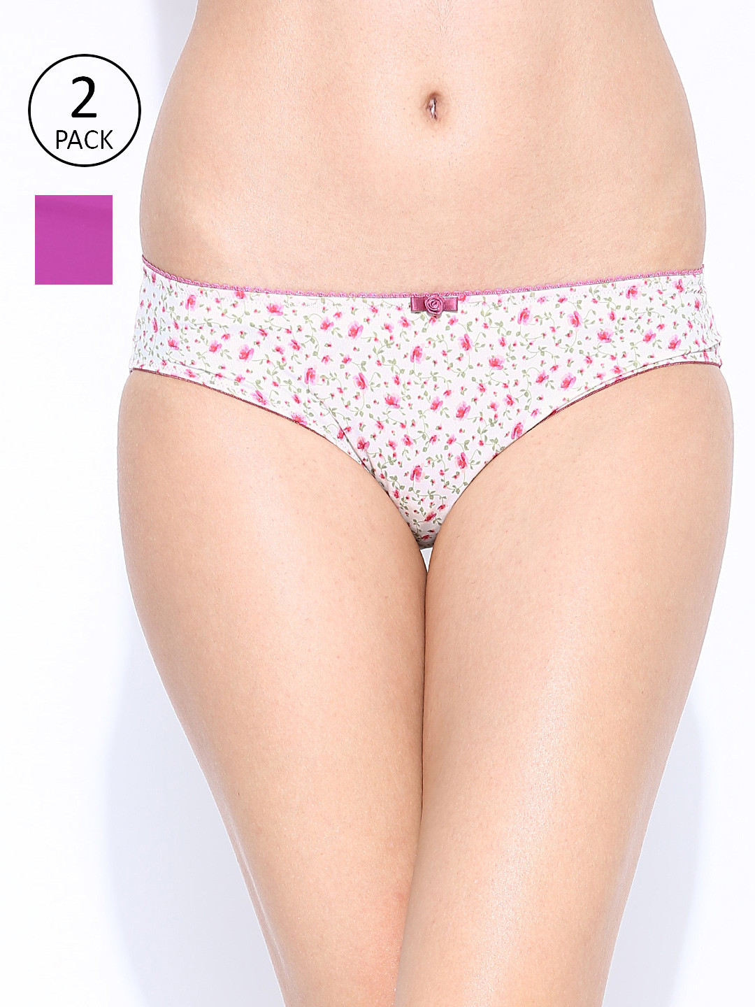 

Amante Women Pack of 2 Briefs, Purple