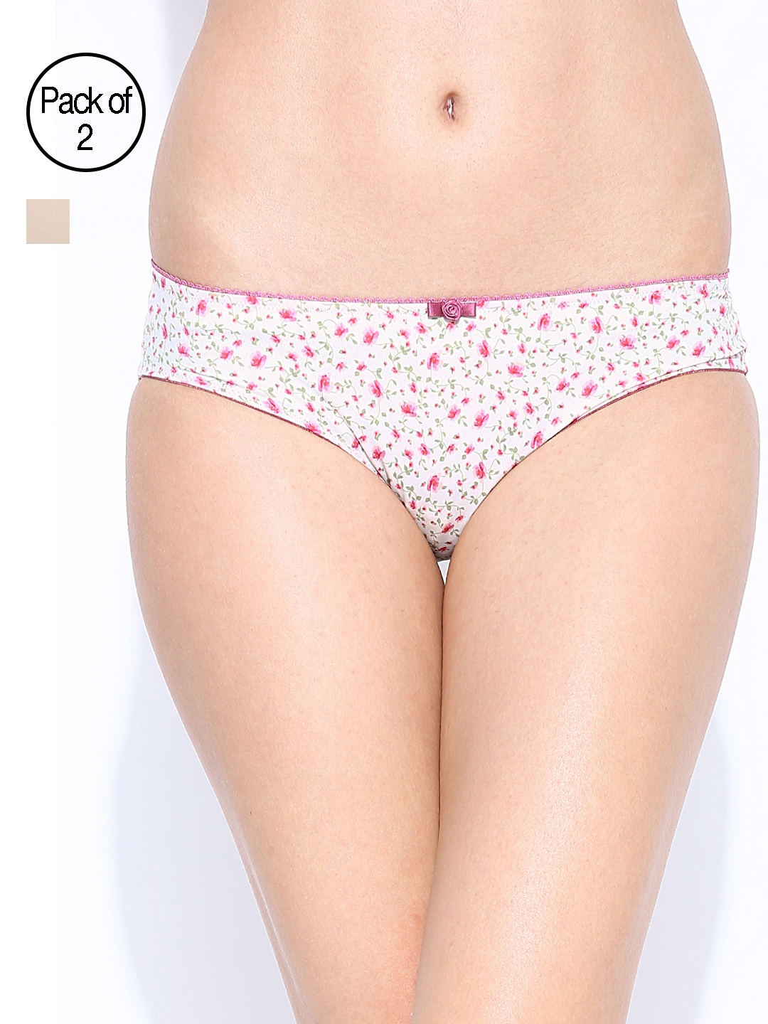 

Amante Women Pack of 2 Basic Briefs, White