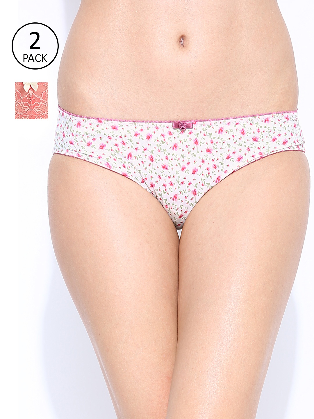 

Amante Women Pack of 2 Bikini Briefs, White