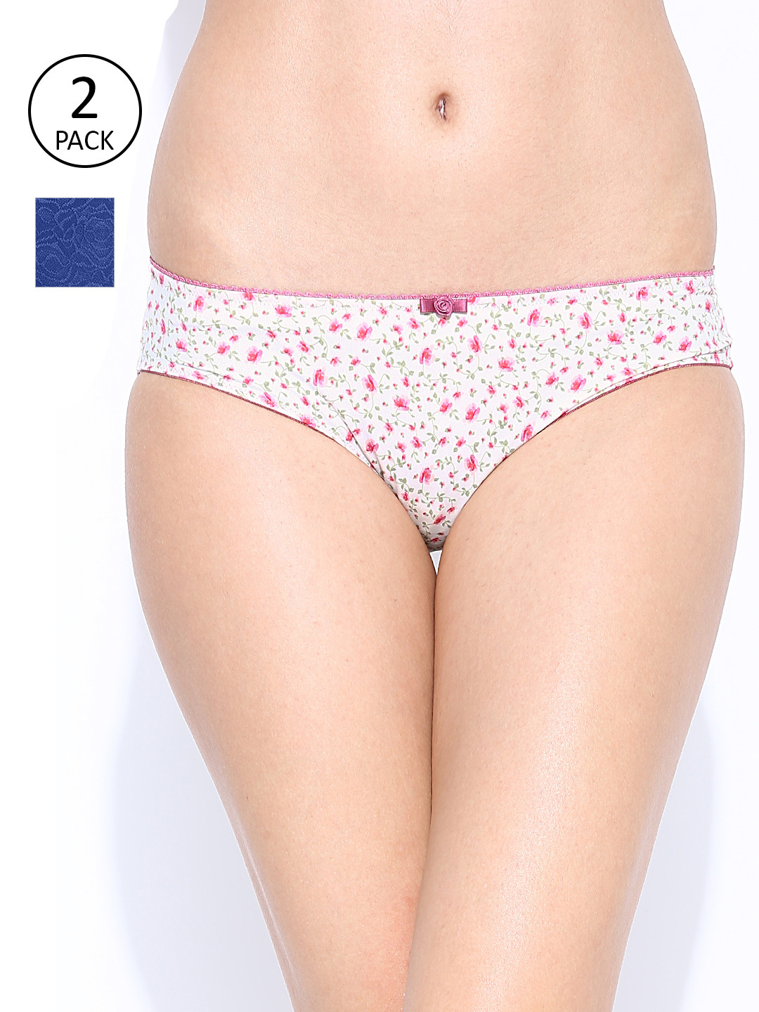 

Amante Women Pack of 2 Briefs, Pink