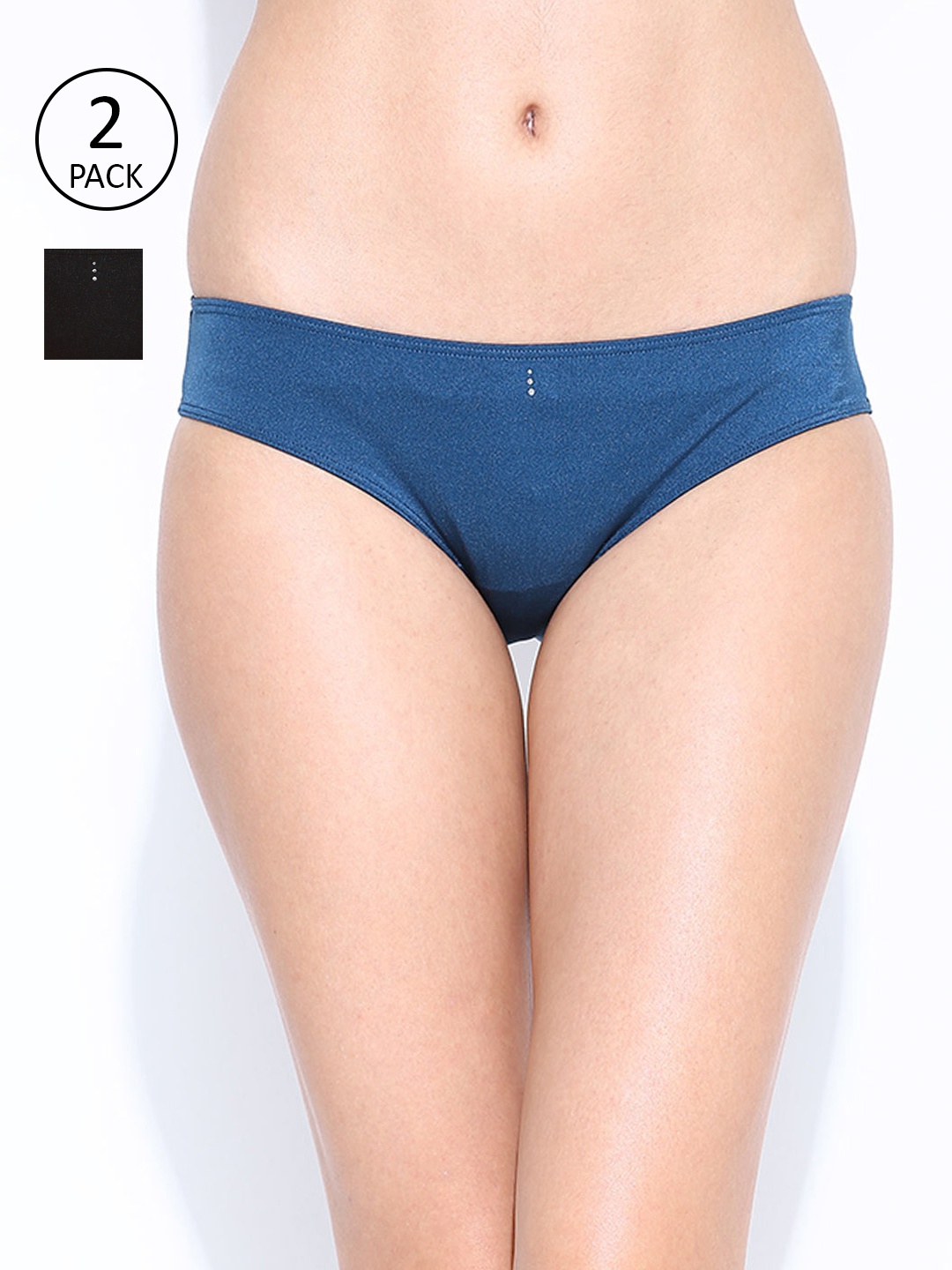

Amante Women Pack of 2 Briefs, Black