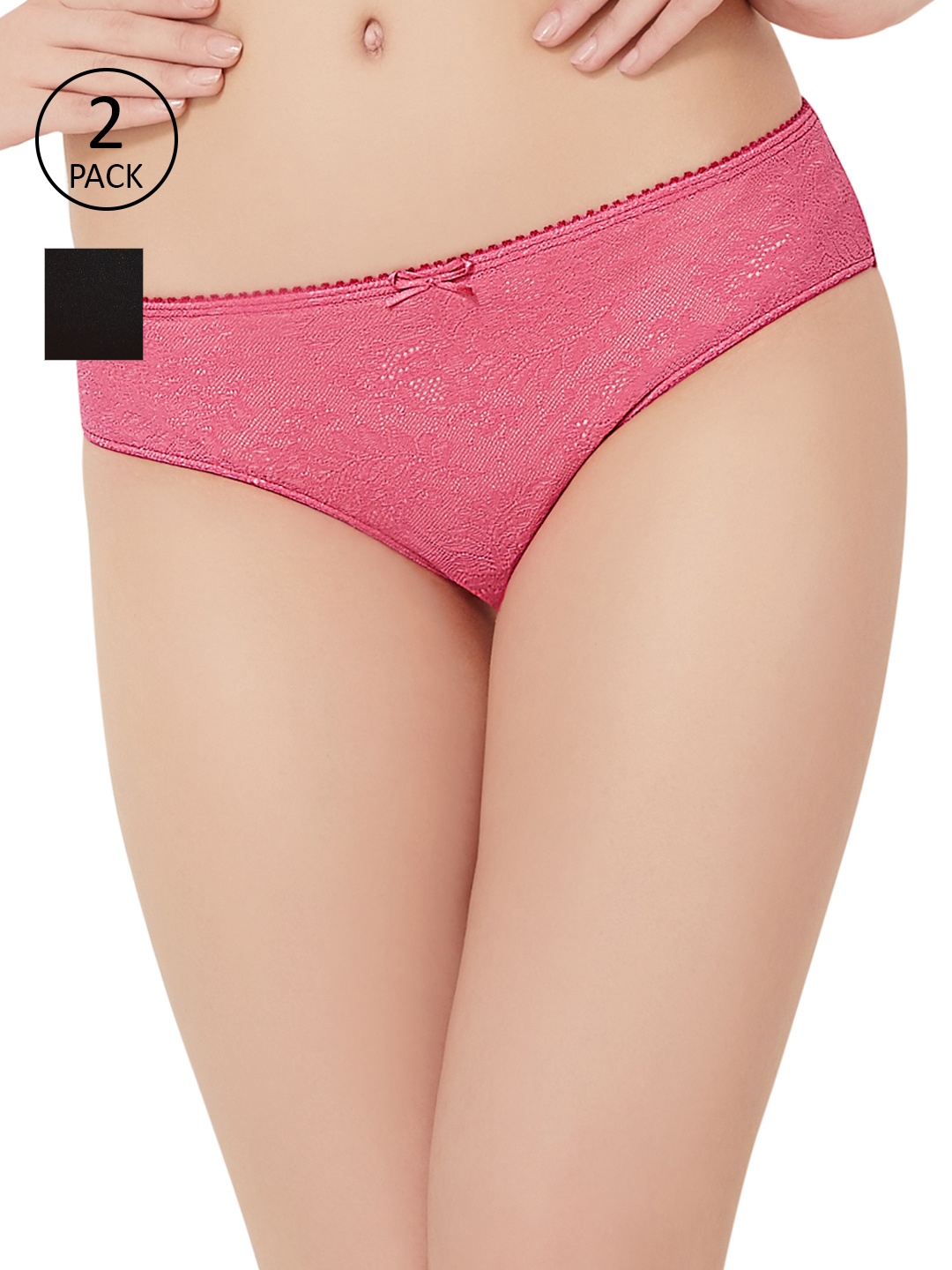 

Amante Women Pack of 2 Bikini Briefs, Black