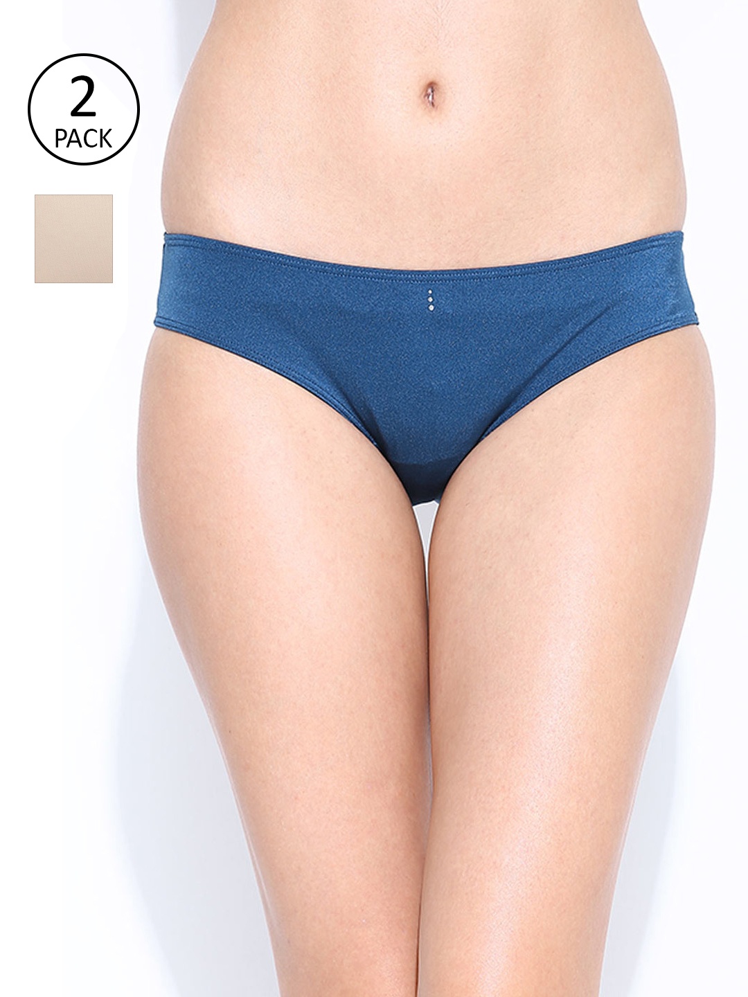 

Amante Women Pack of 2 Briefs, Beige