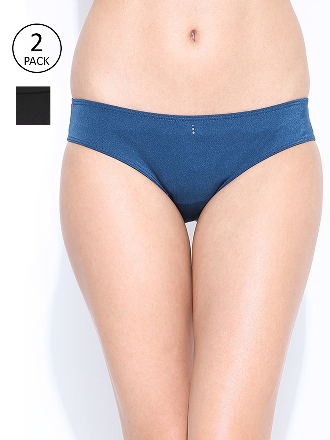 

Amante Women Pack of 2 Bikini Briefs, Blue