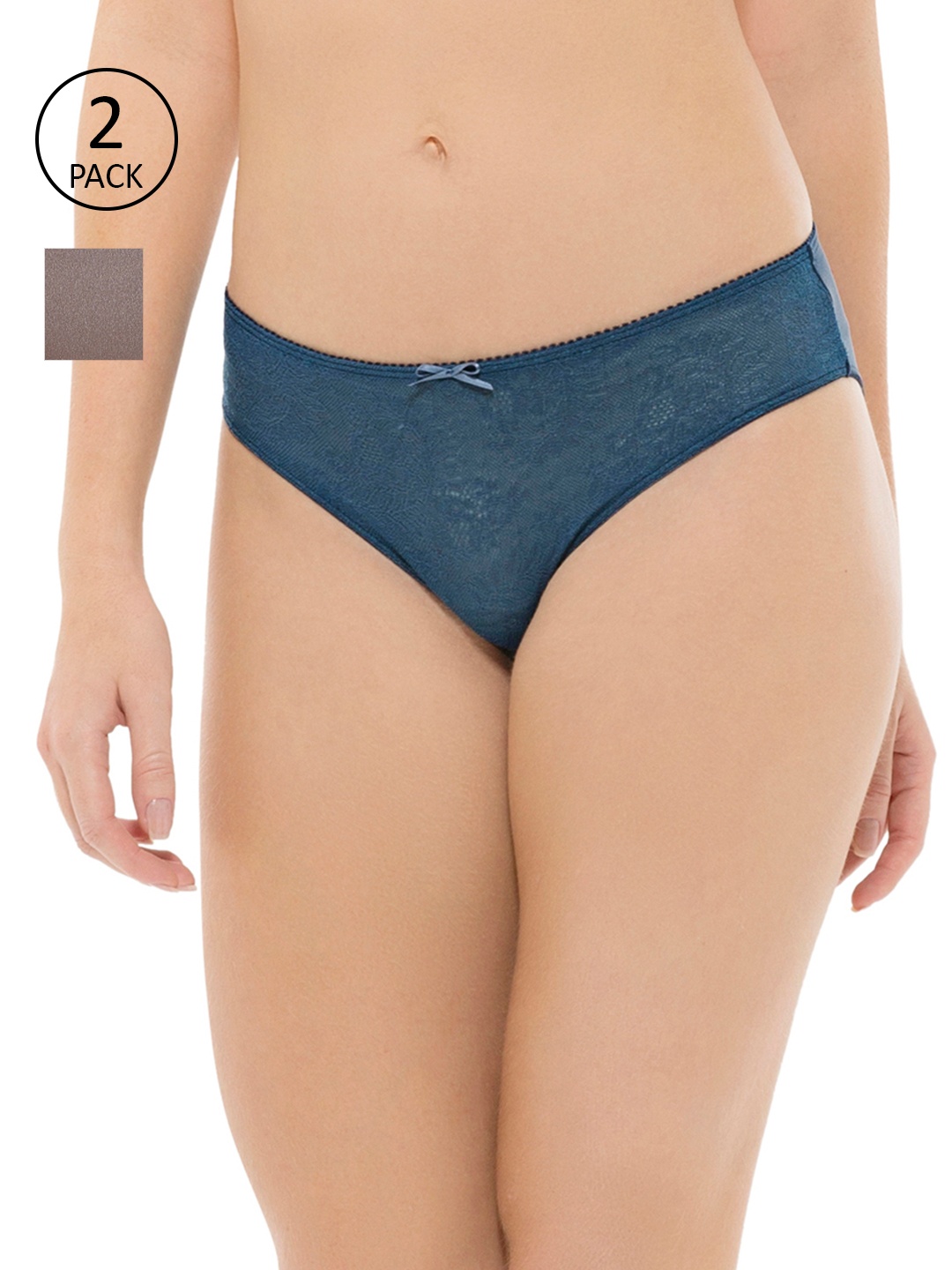 

Amante Women Pack Of 2 Bikini Briefs, Taupe