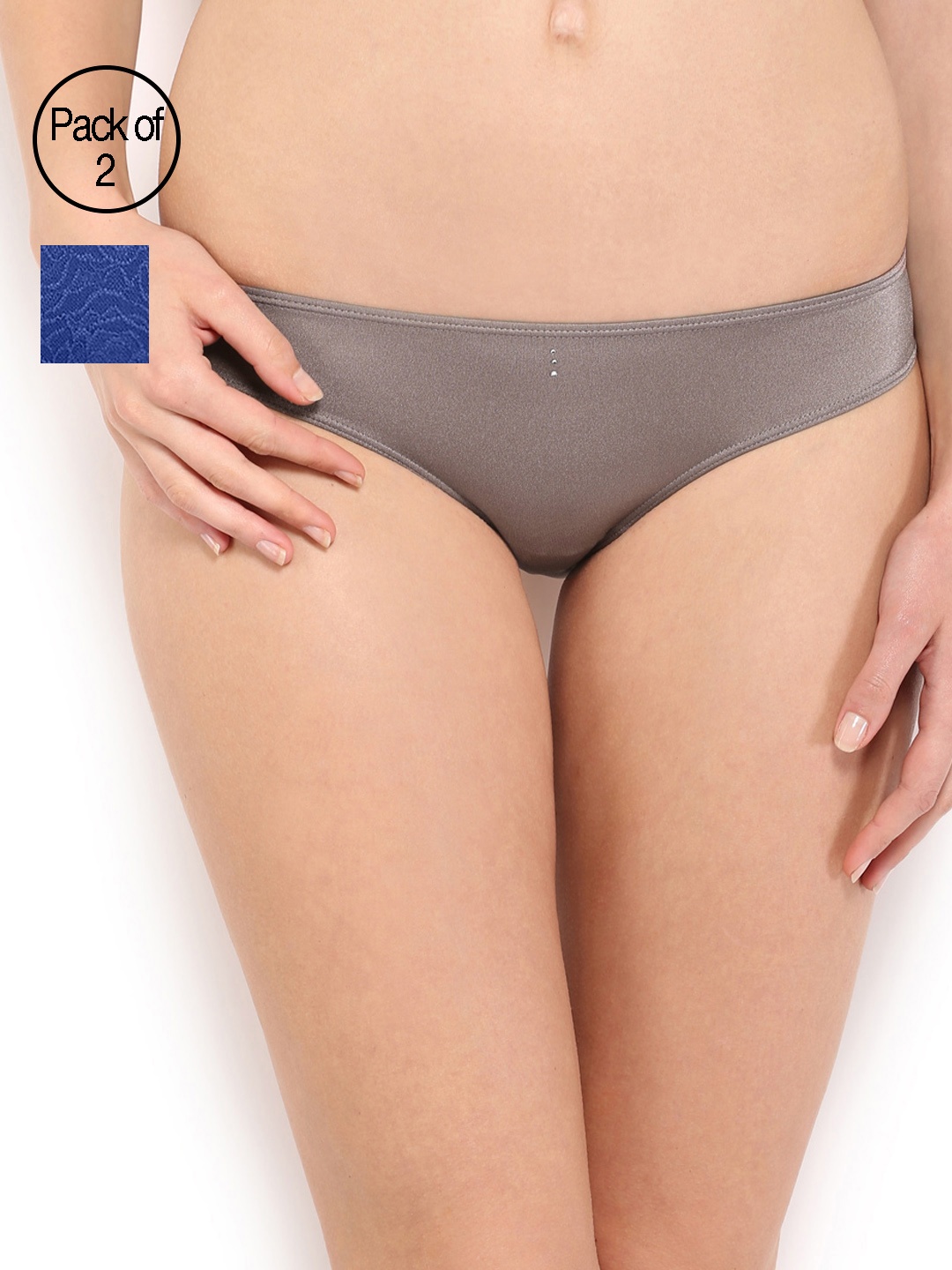 

Amante Women Pack Of 2 Bikini Briefs, Taupe