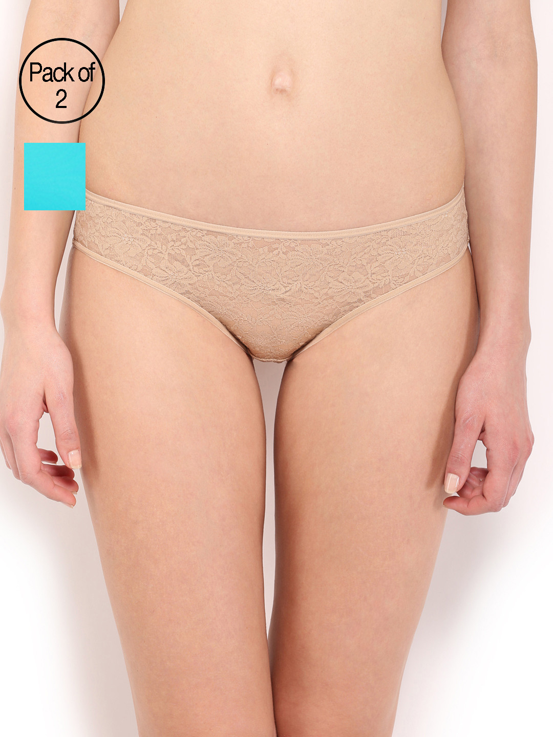 

Amante Women Pack of 2 Briefs, Nude