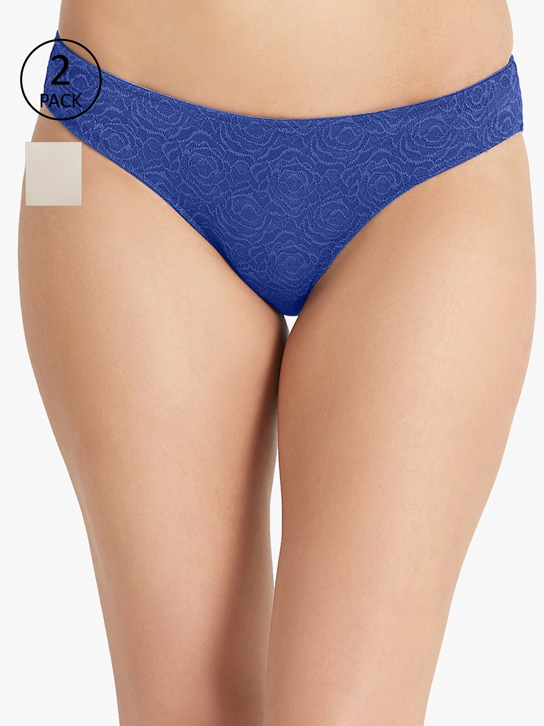 

Amante Women Pack of 2 Briefs, Cream