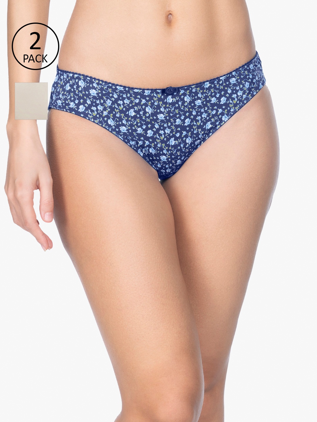 

Amante Women Pack of 2 Briefs, Cream