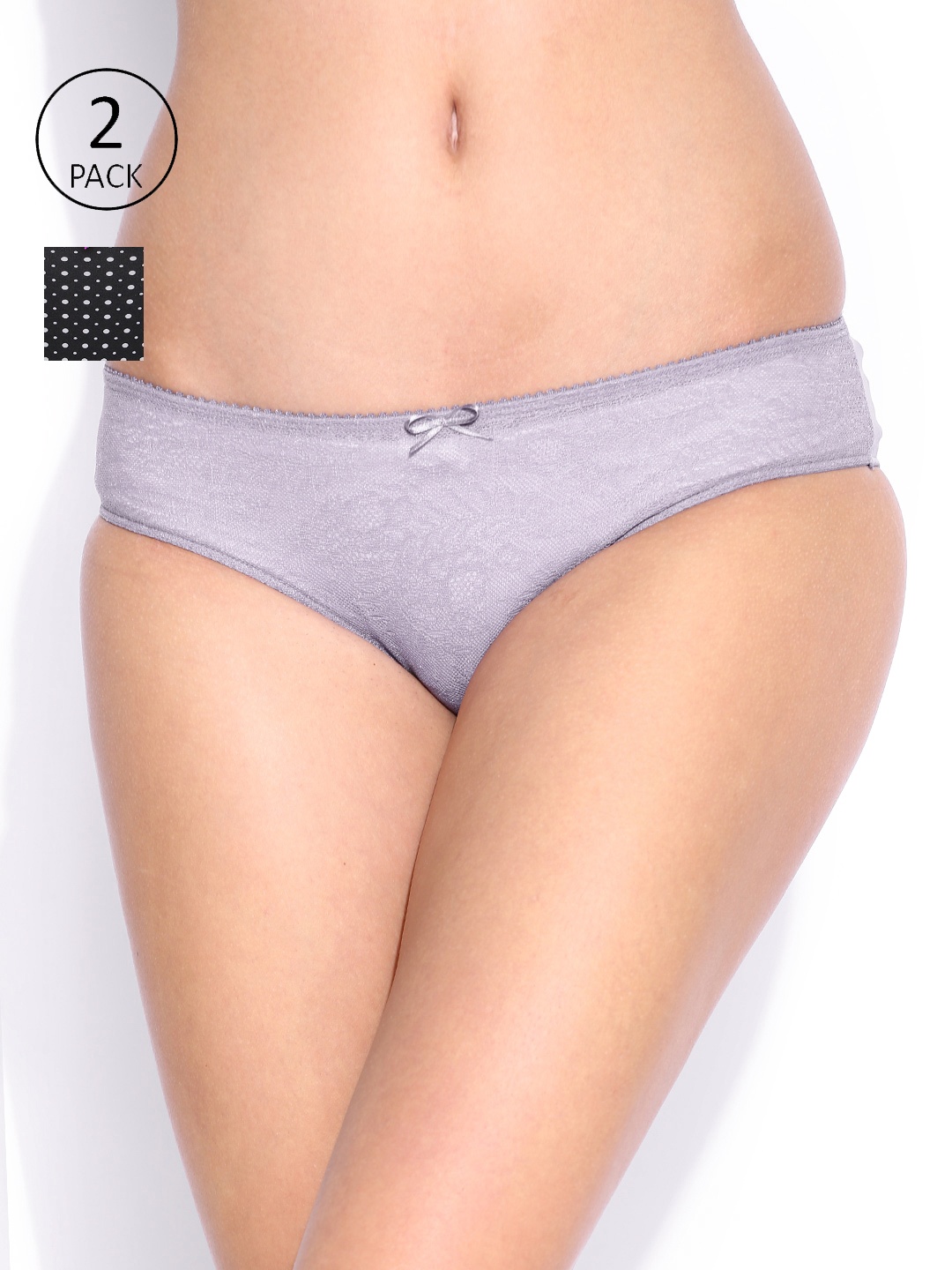 

Amante Women Pack of 2 Briefs, Black