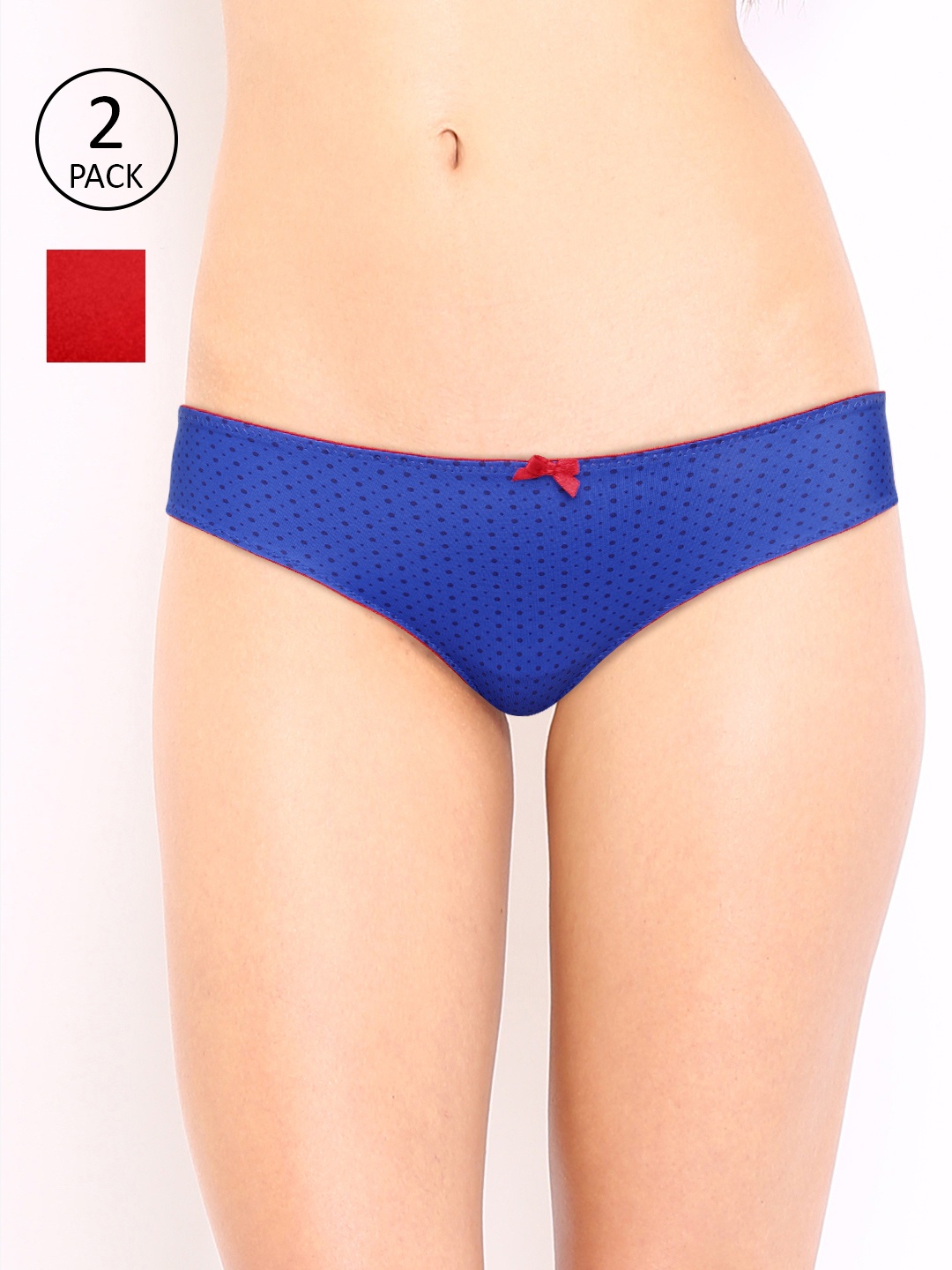 

Amante Women Pack of 2 Briefs, Blue